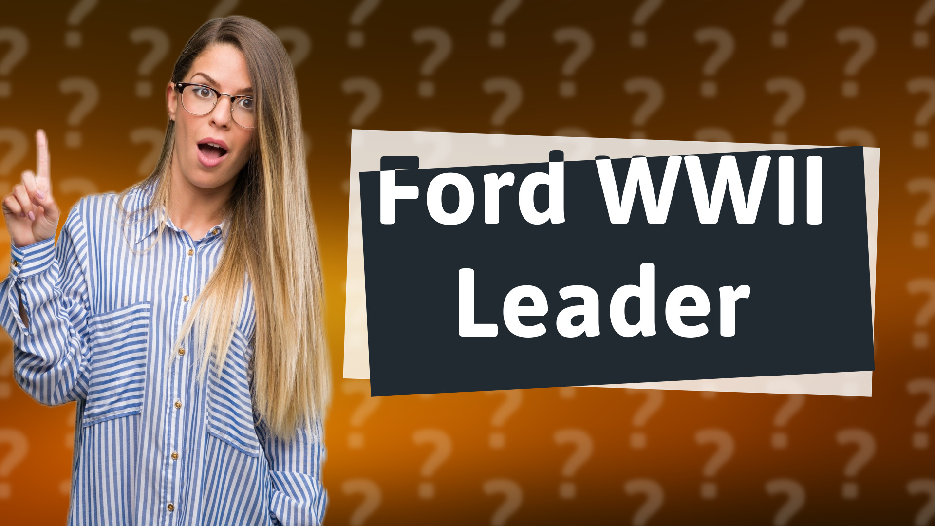 Ford WWII Leader