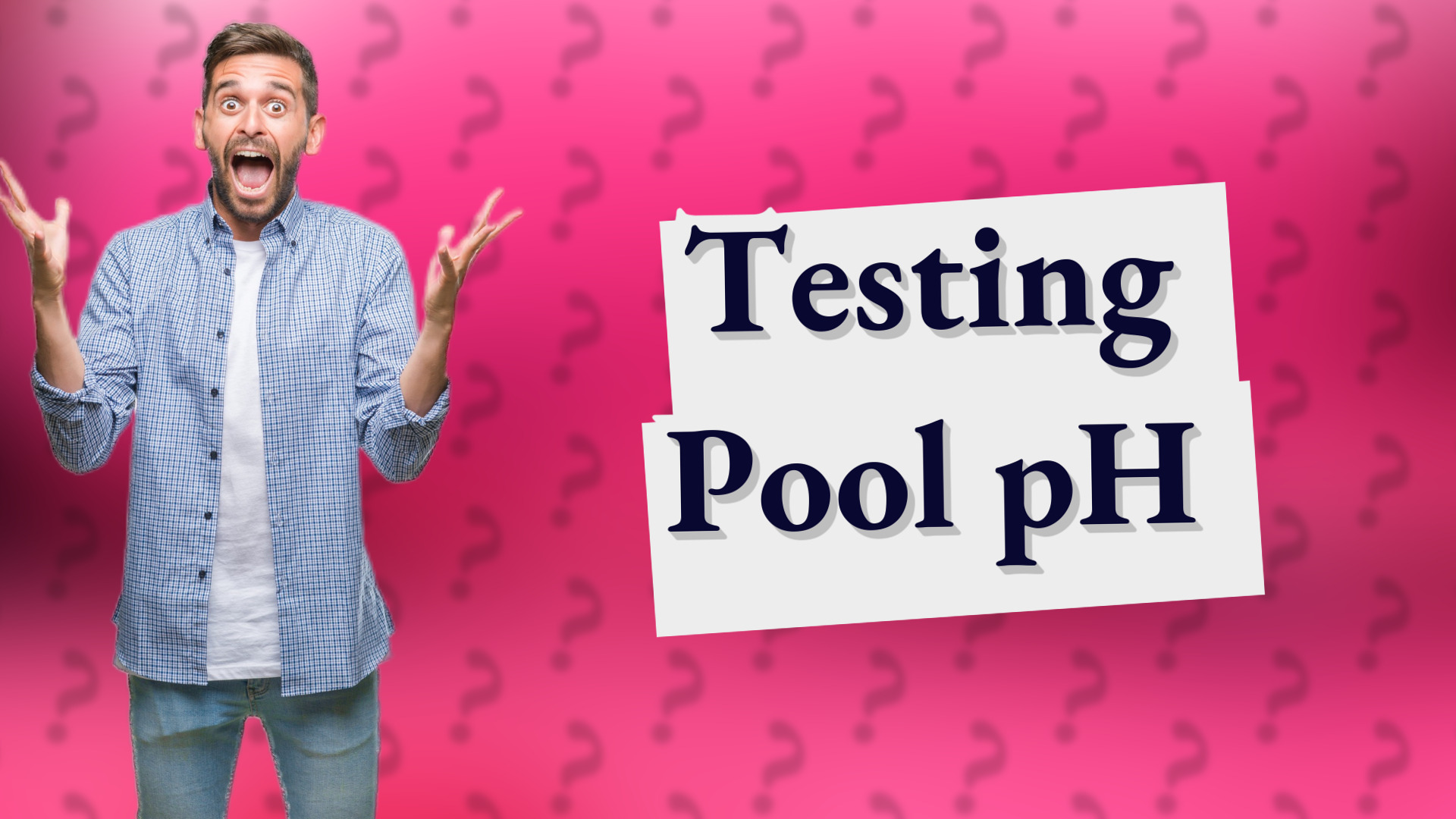 Testing Pool pH