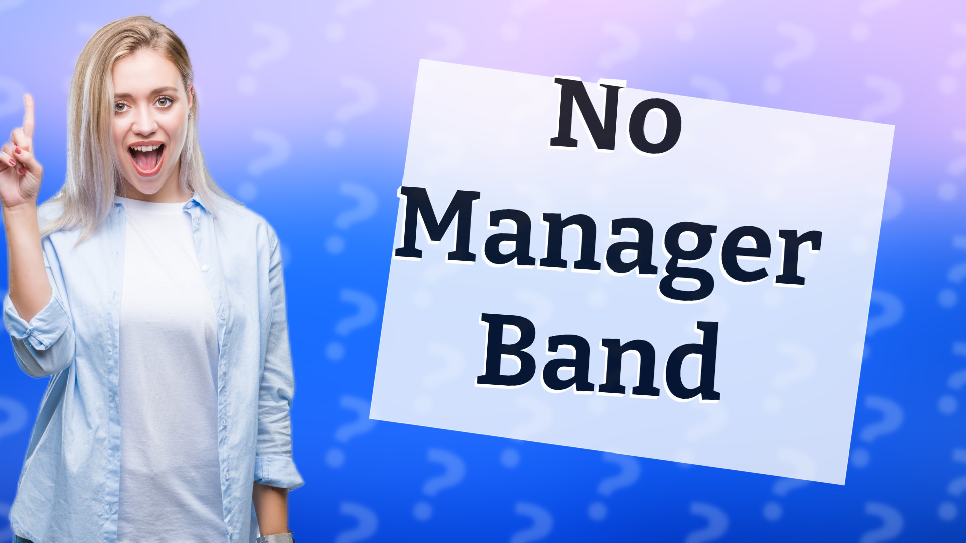 No Manager Band