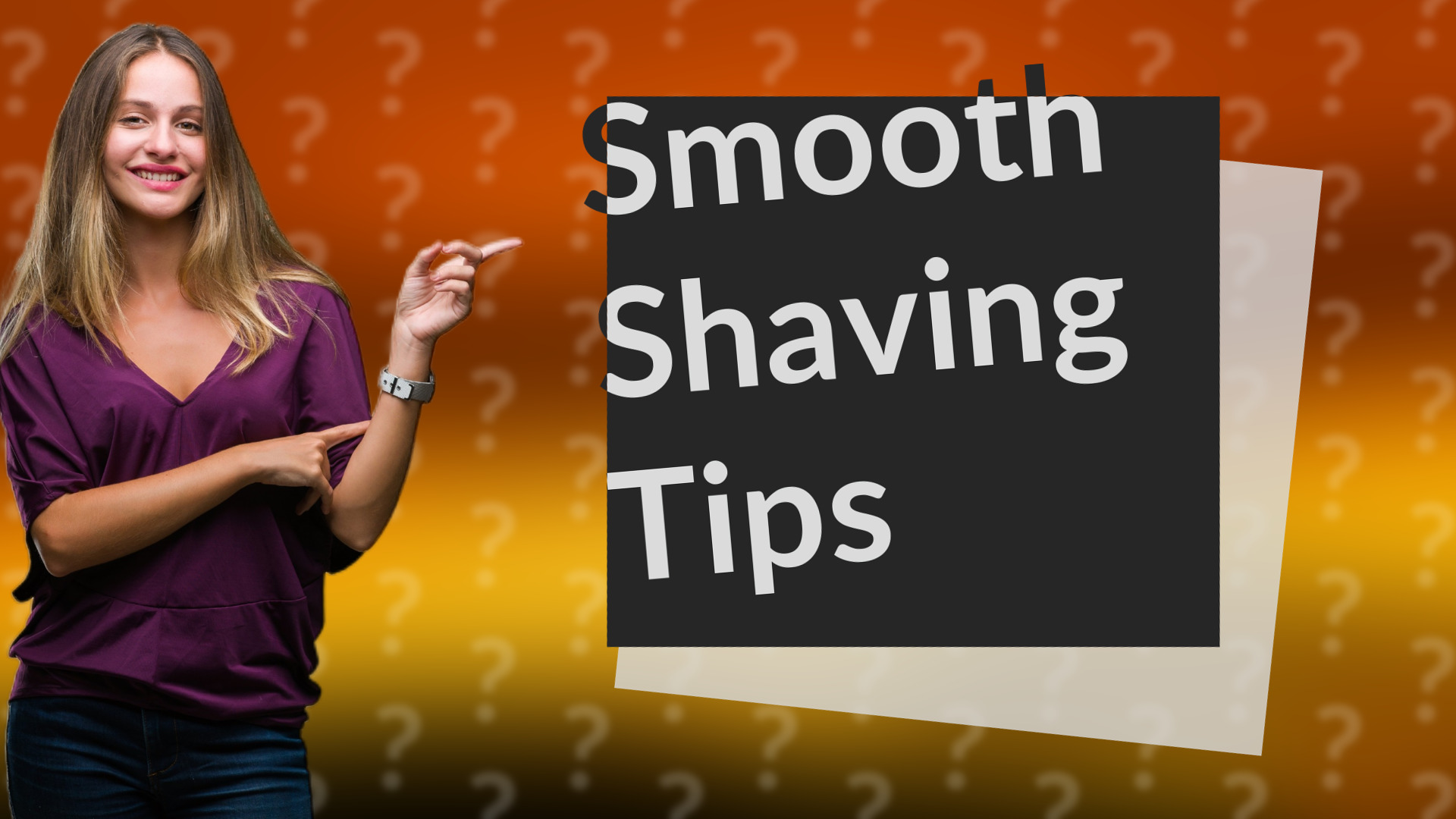 Smooth Shaving Tips