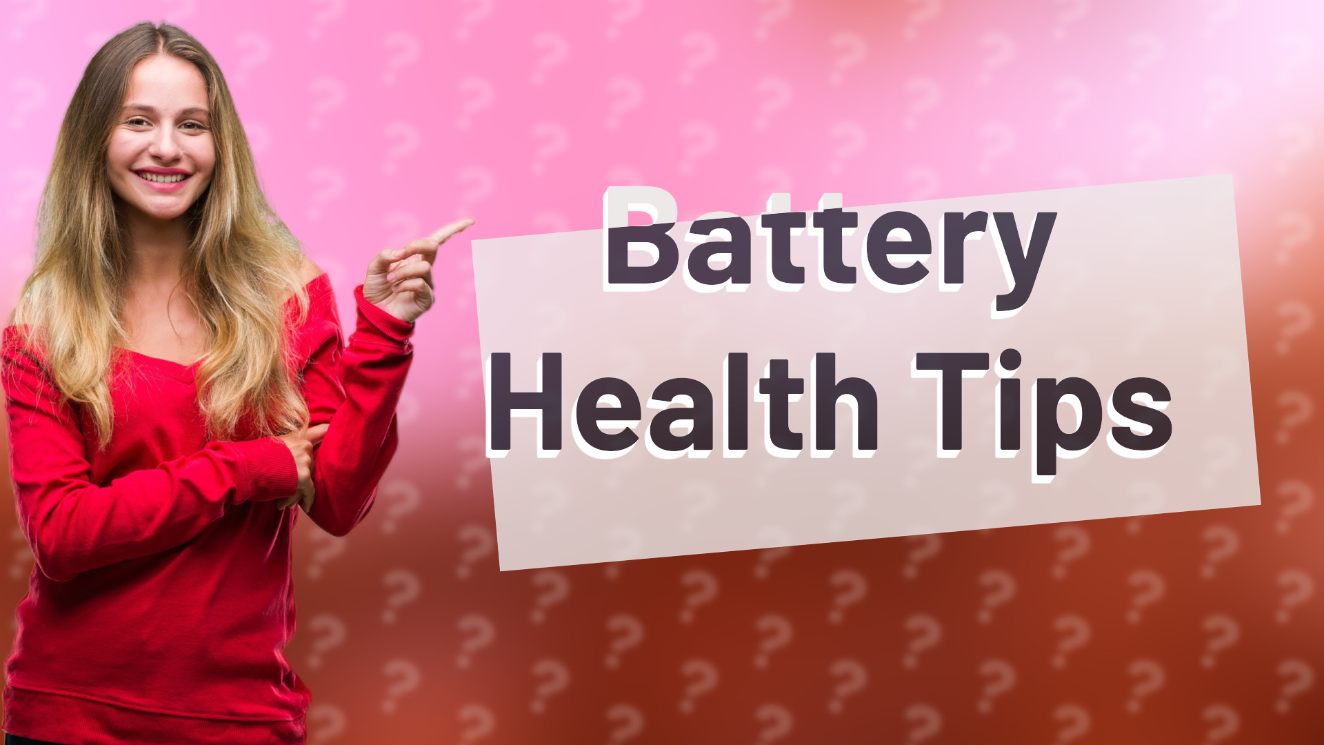 Battery Health Tips