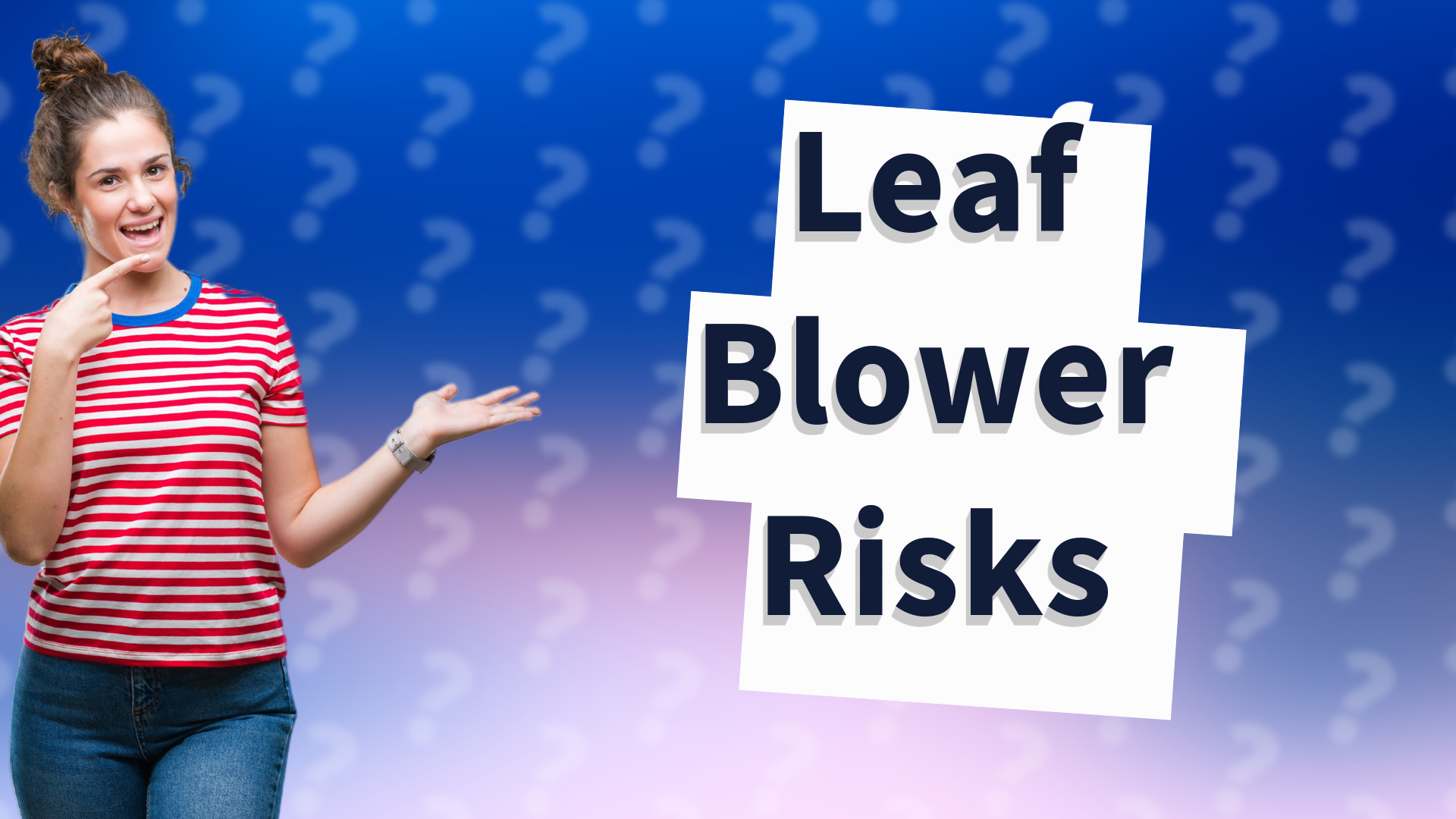 Leaf Blower Risks