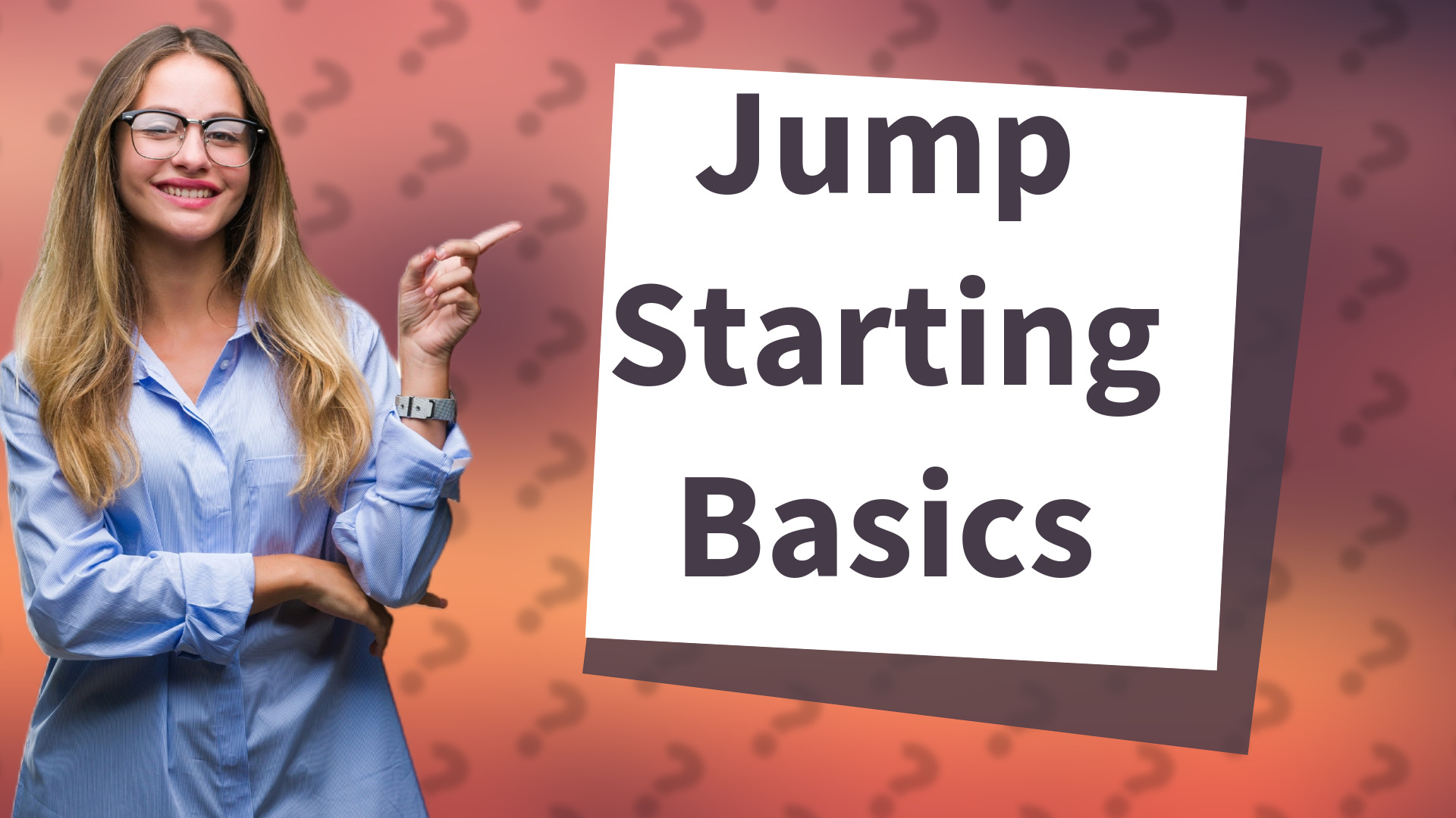Jump Starting Basics