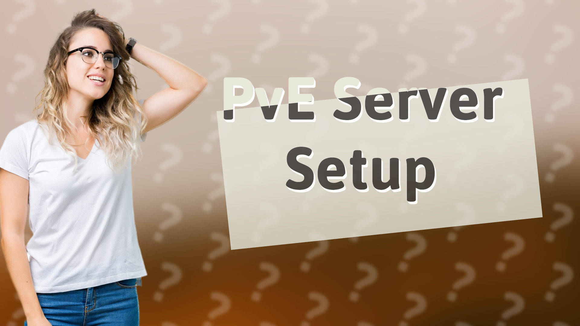 PvE Server Setup
