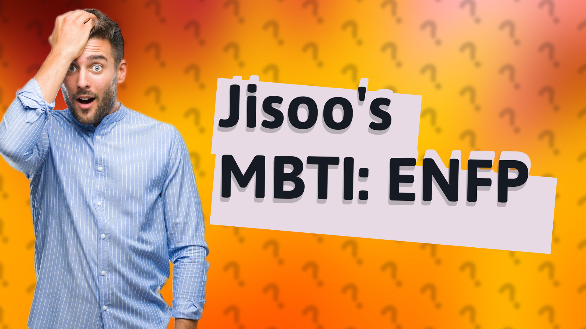 Jisoo's MBTI: ENFP