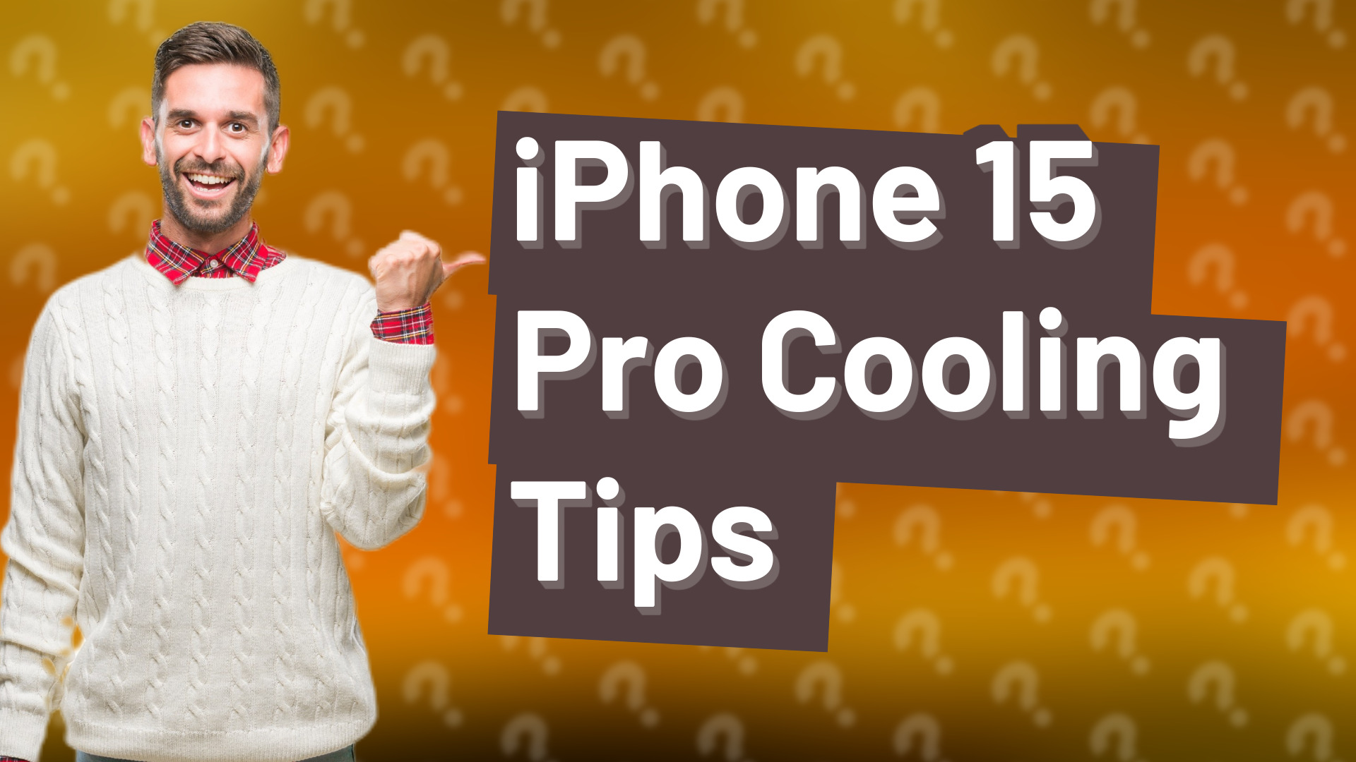 iPhone 15 Pro Cooling Tips