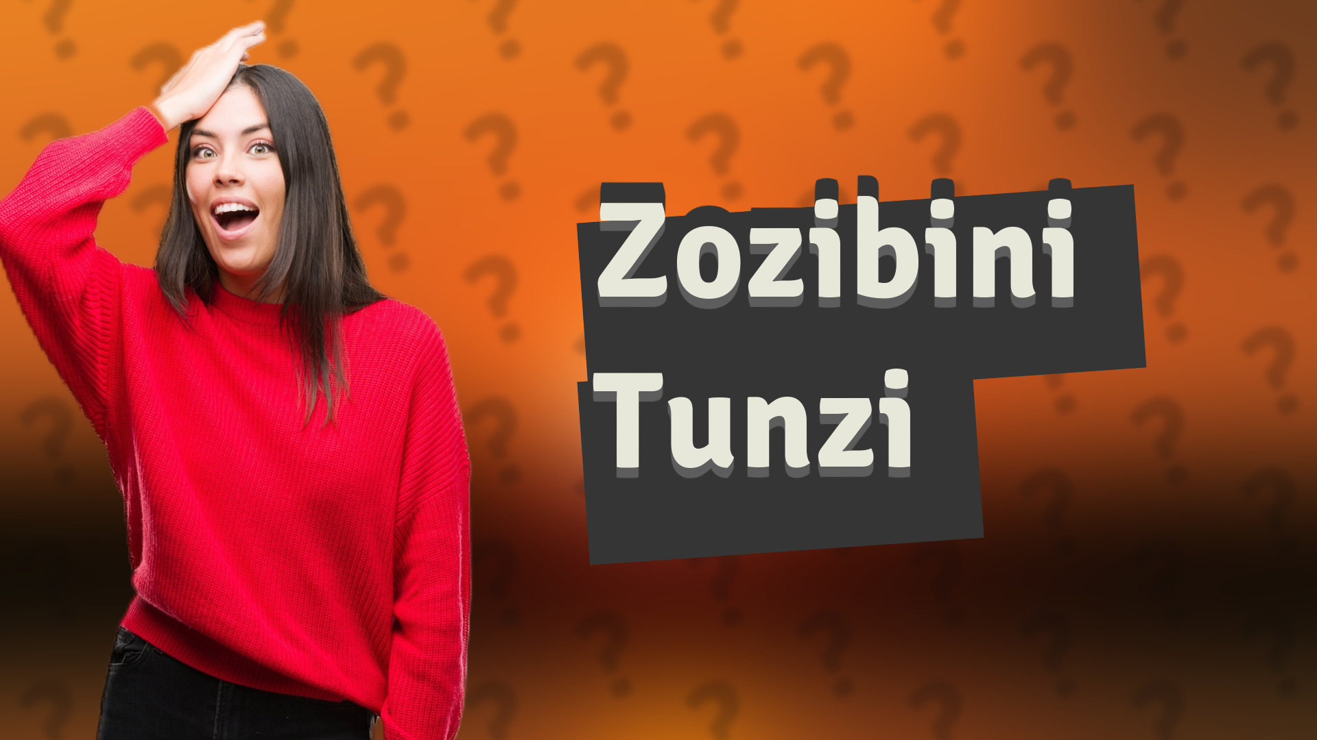 Zozibini Tunzi