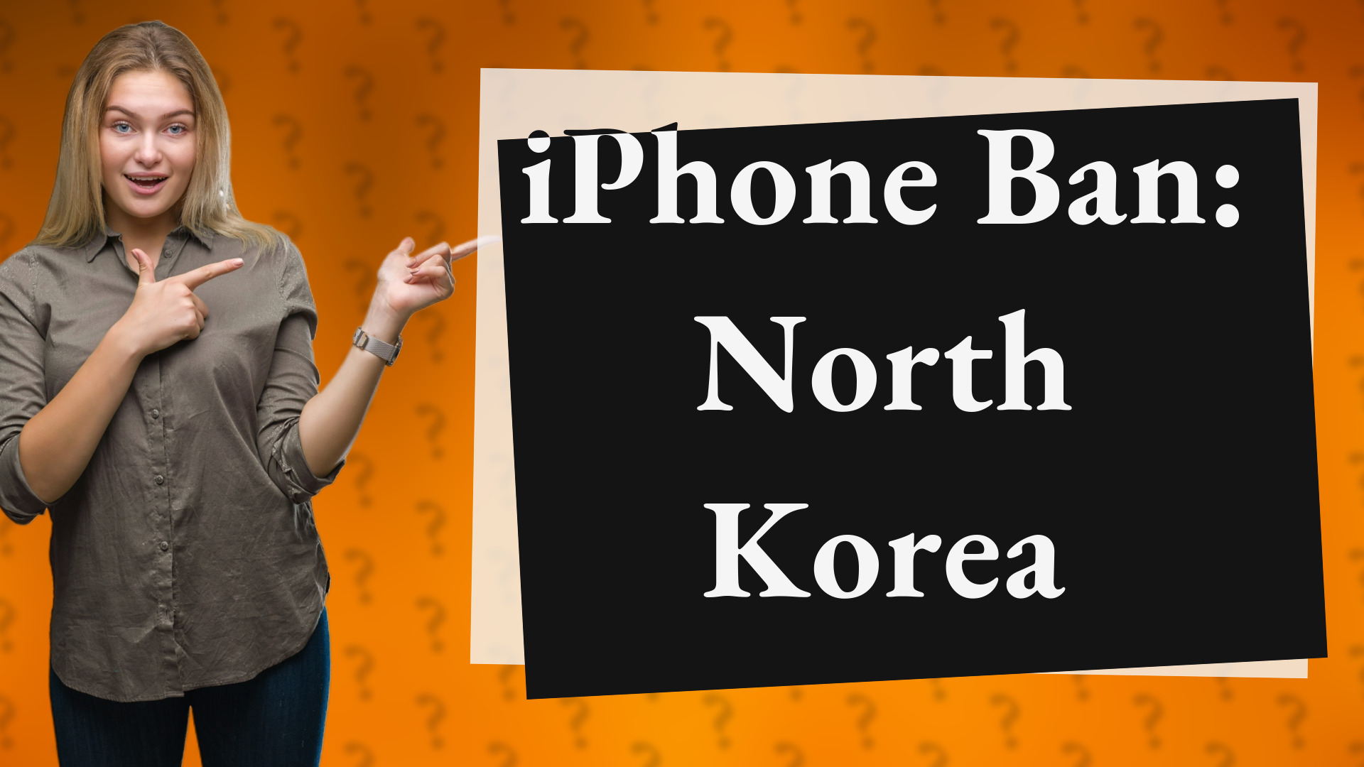 iPhone Ban: North Korea