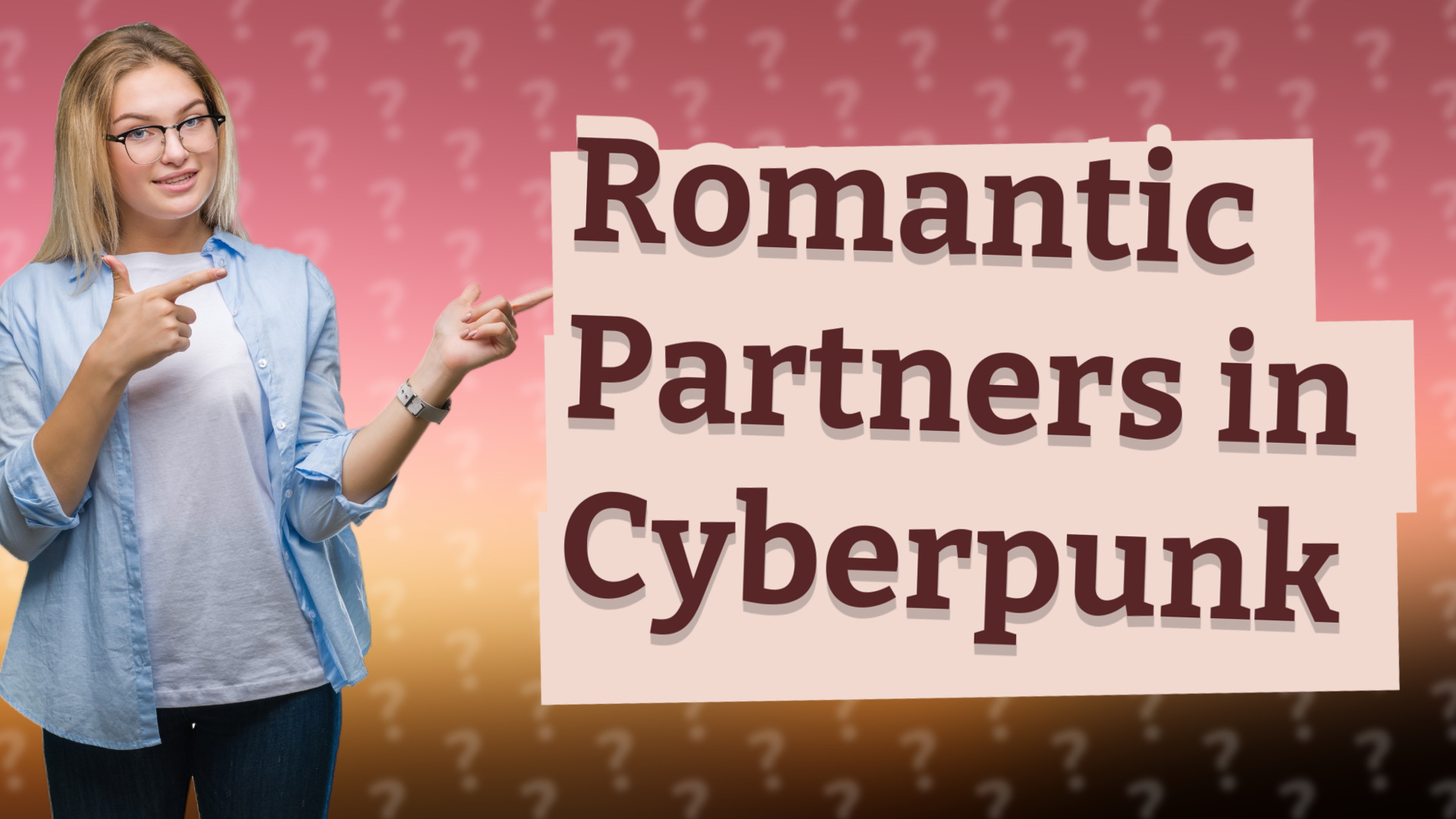 Romantic Partners in Cyberpunk