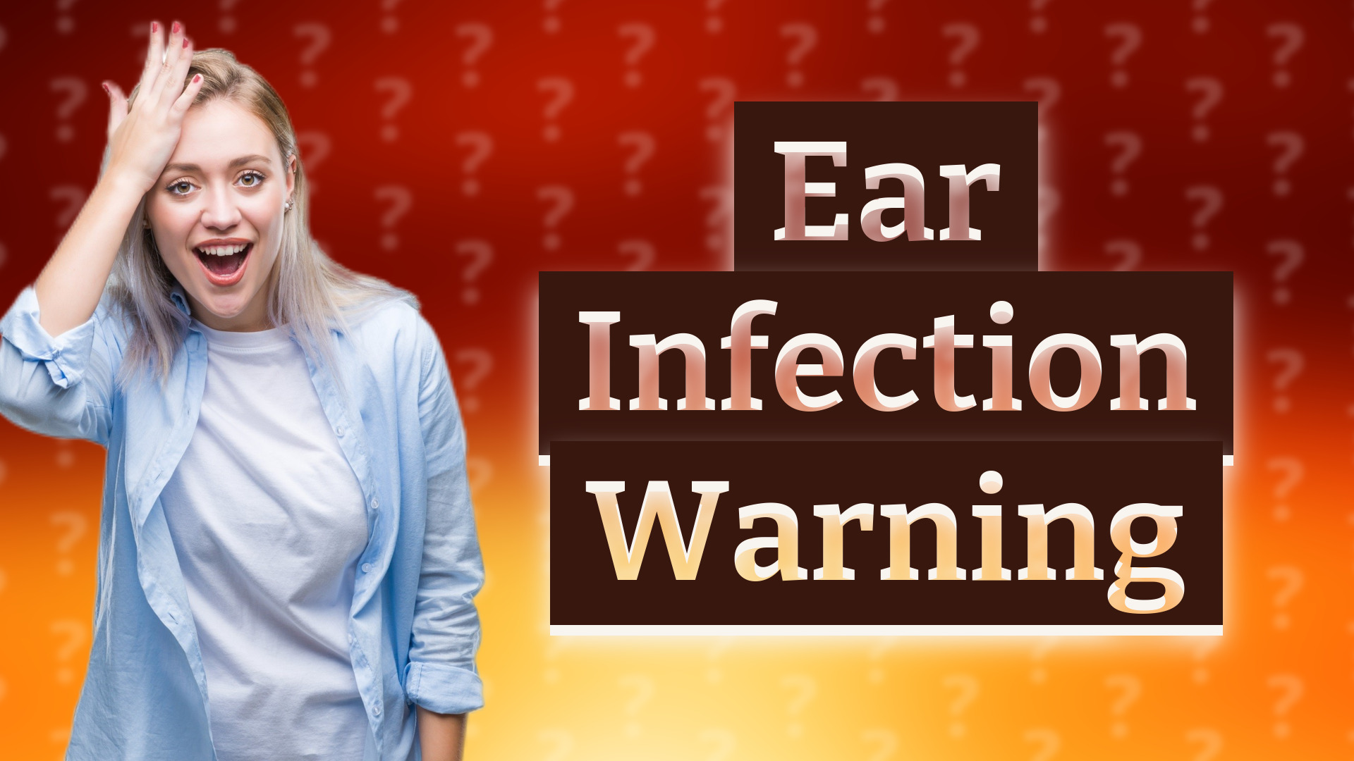 Ear Infection Warning