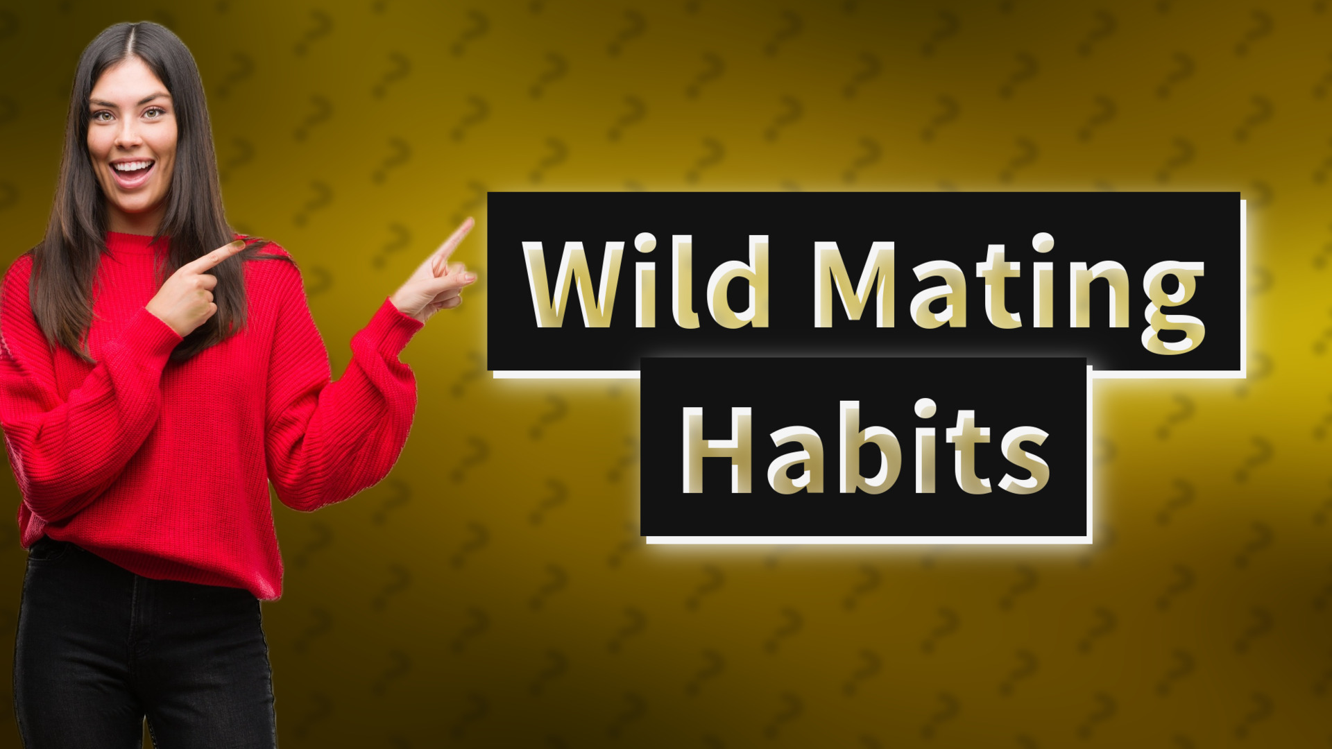 Wild Mating Habits