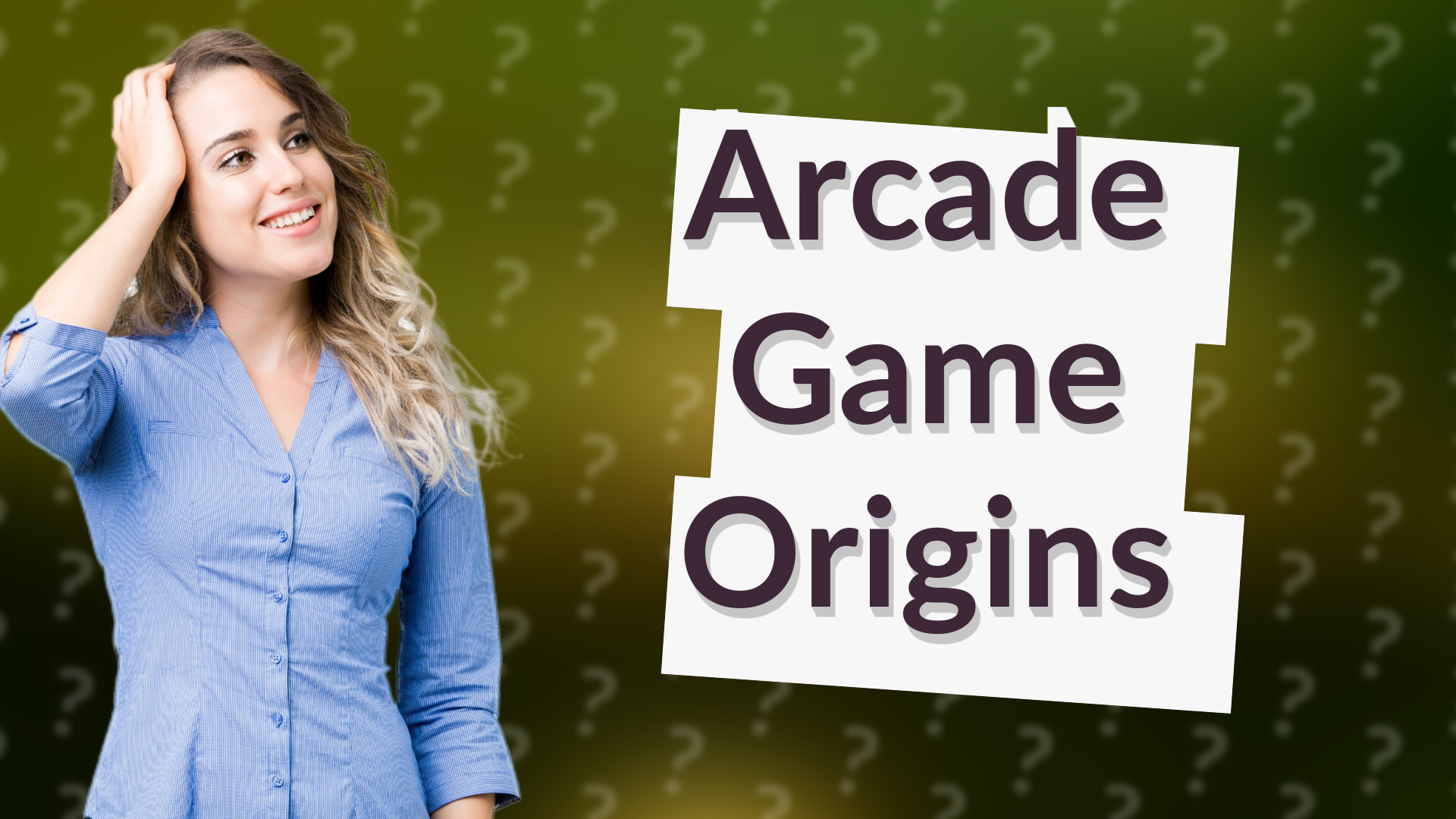 Arcade Game Origins