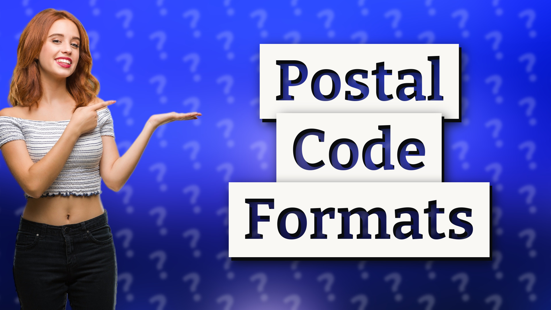 Postal Code Formats