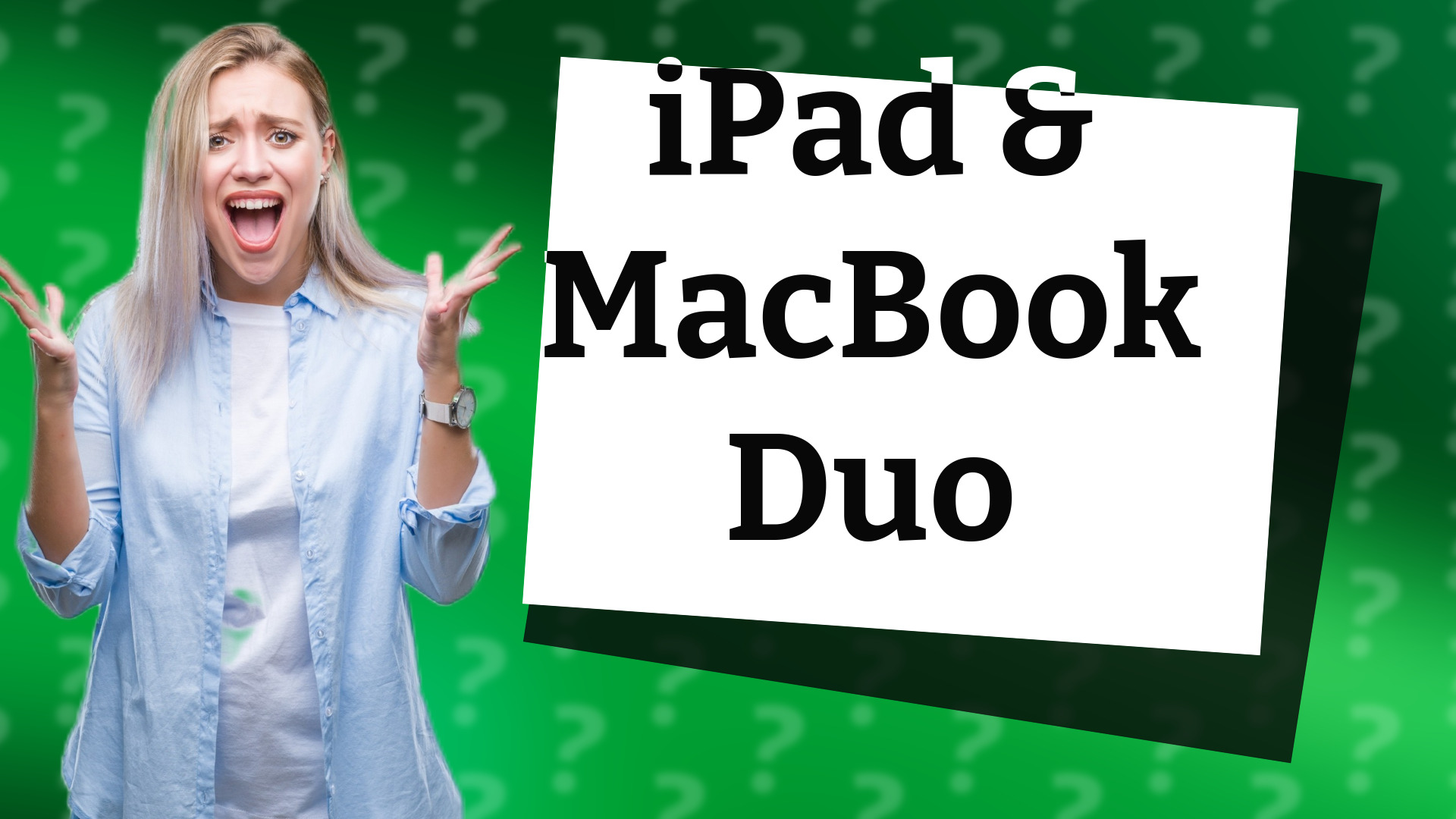 iPad & MacBook Duo