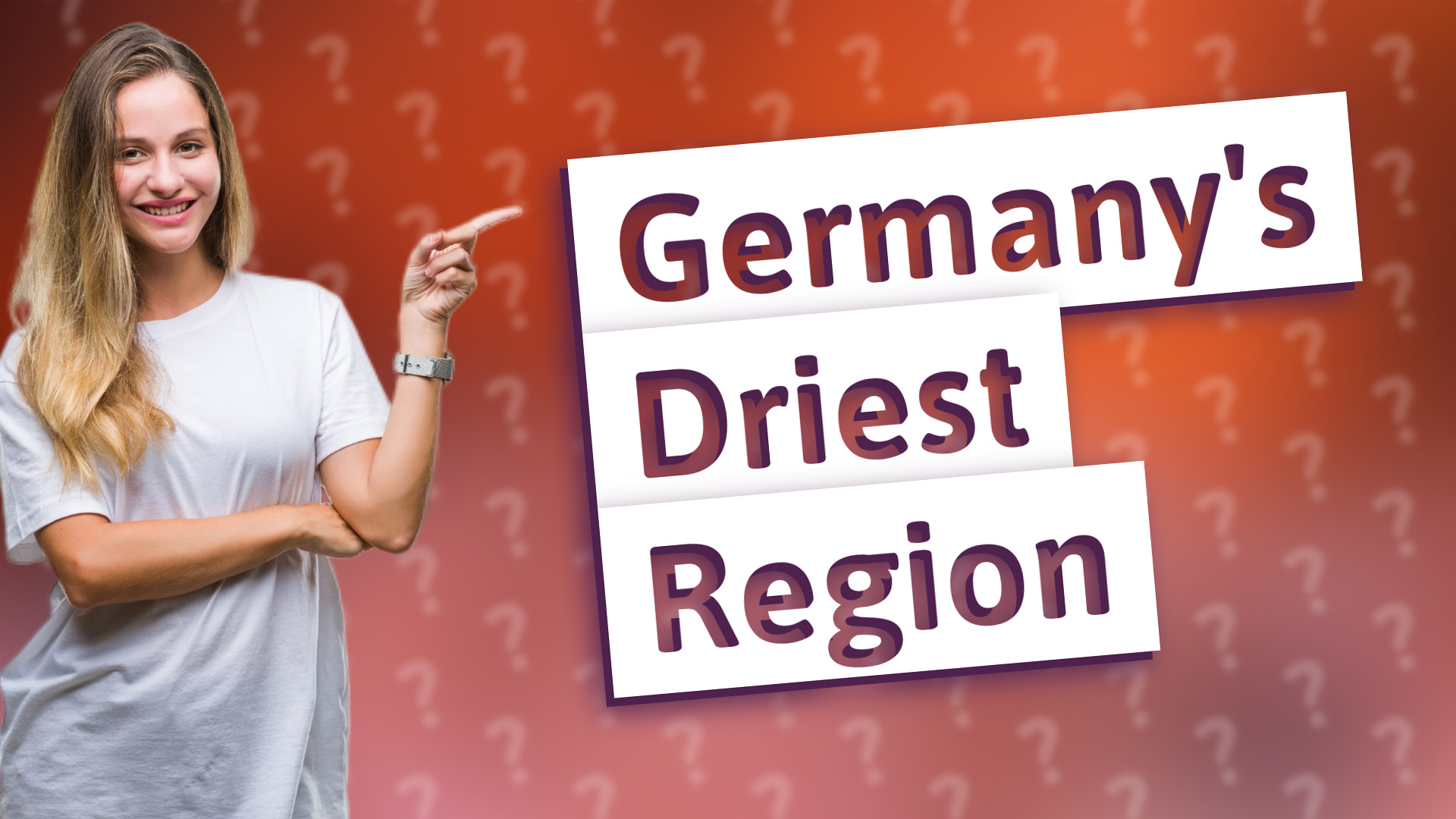 Germany's Driest Region