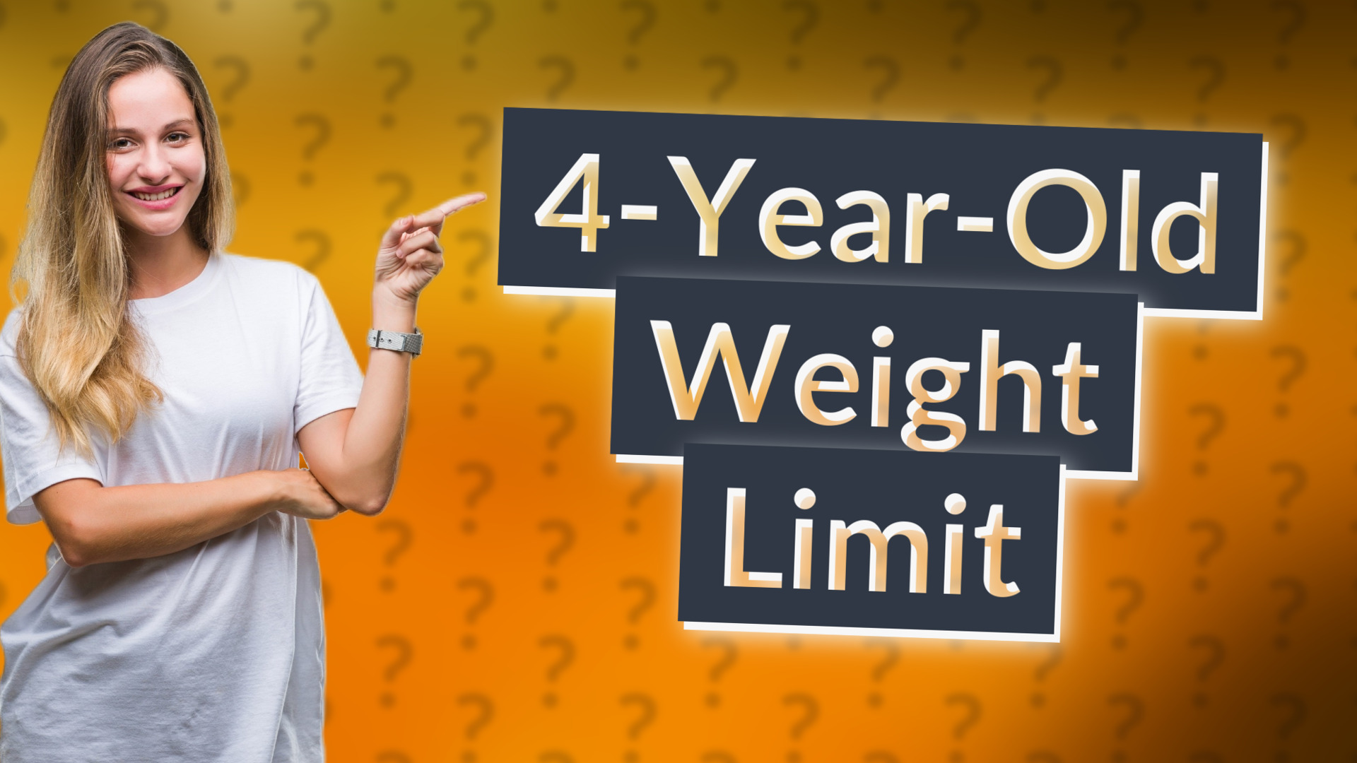 4-Year-Old Weight Limit