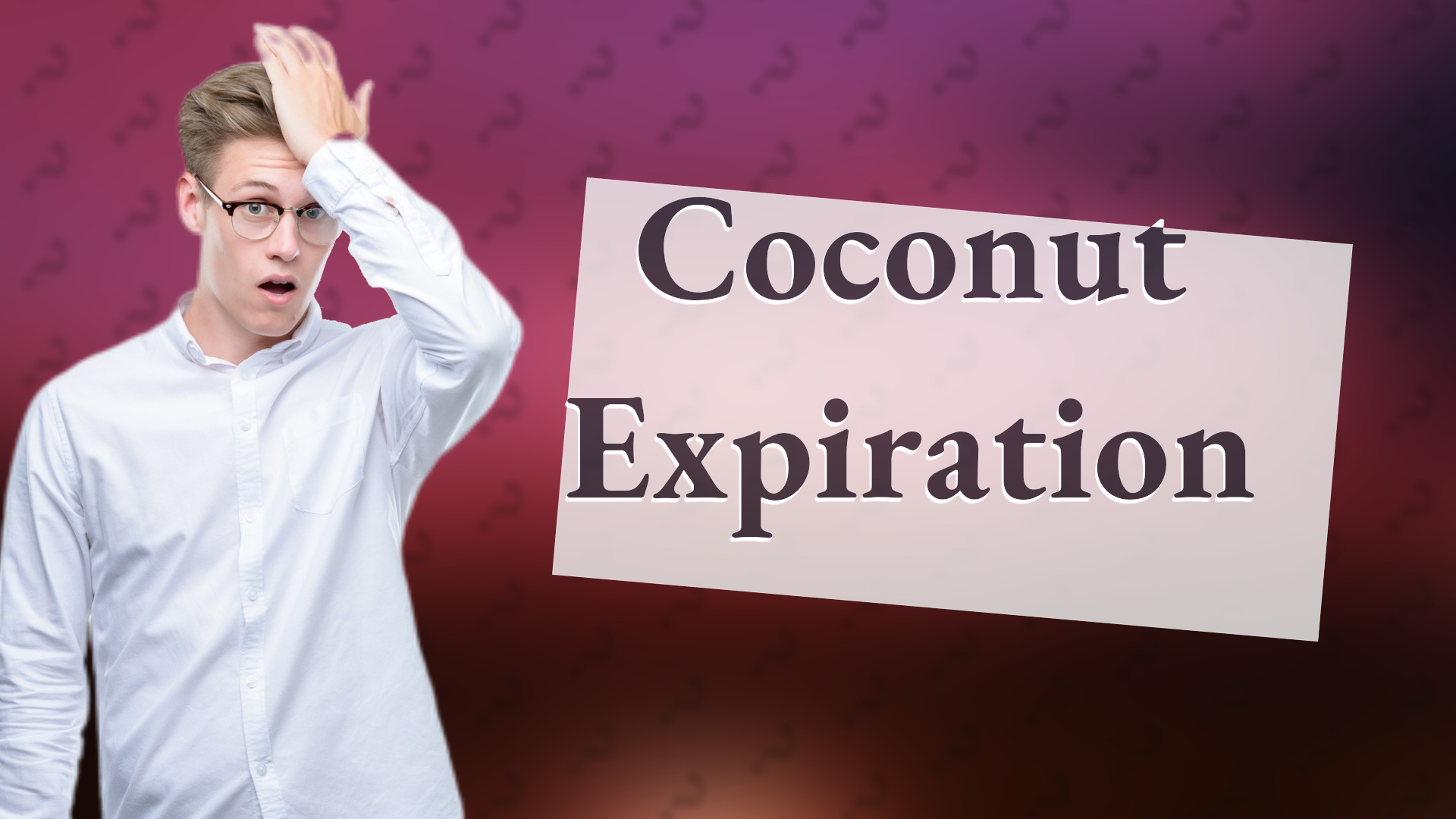 Coconut Expiration