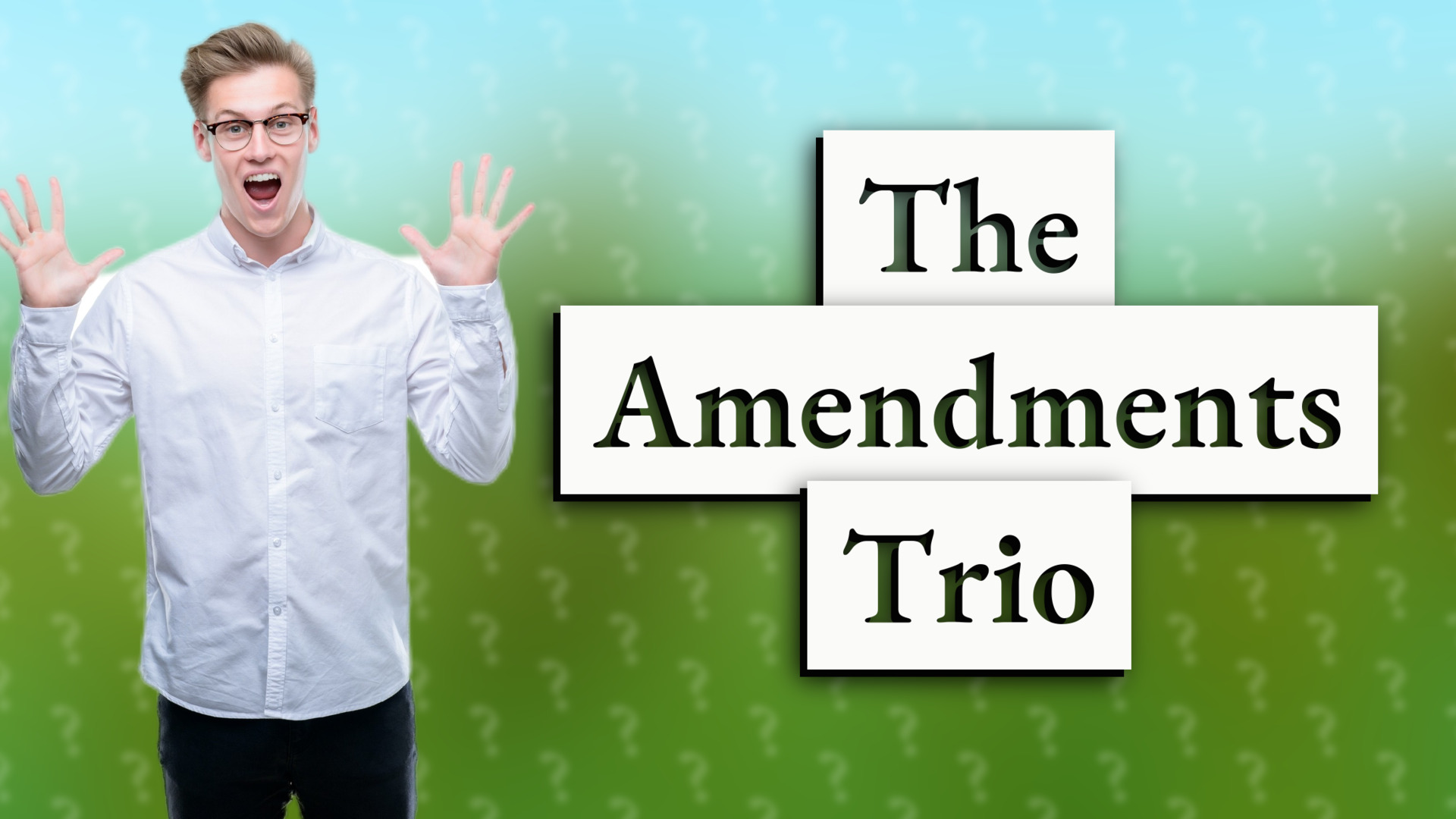 The Amendments Trio