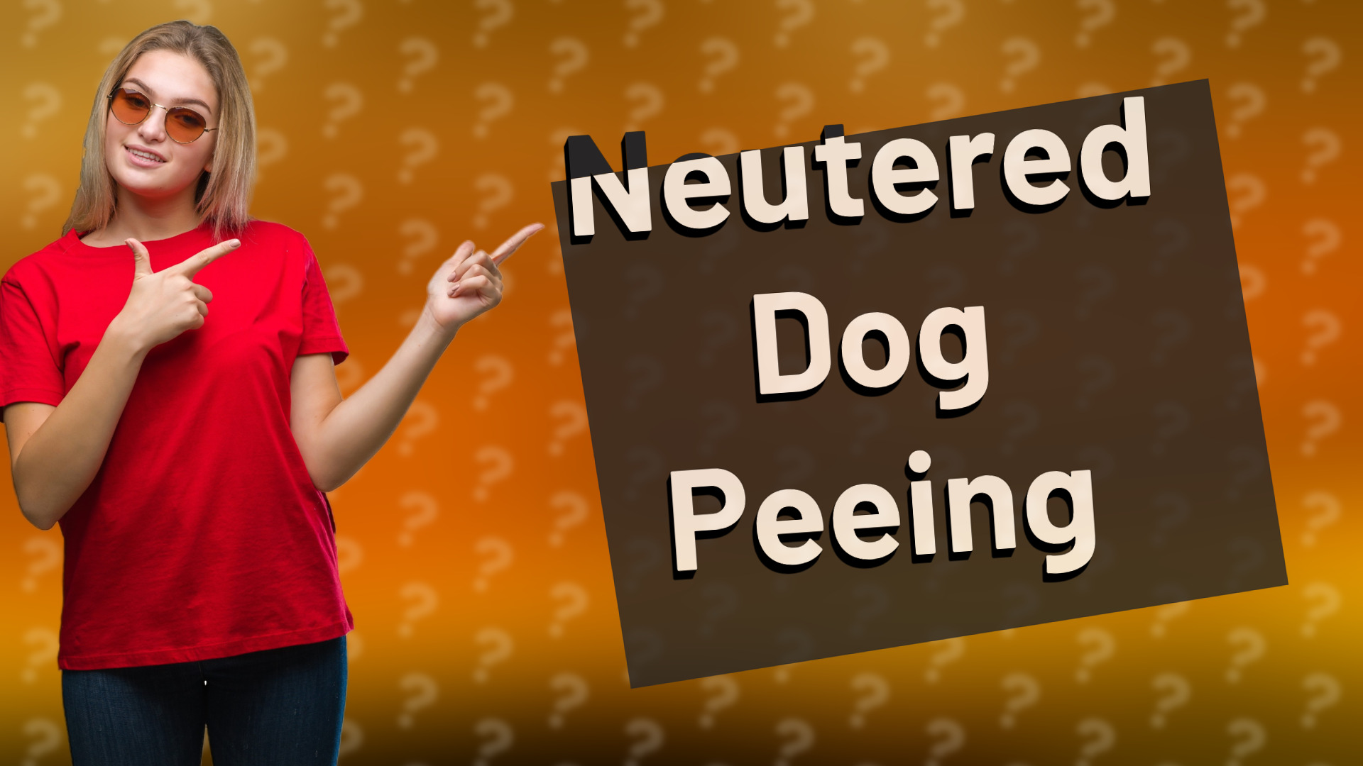 Neutered Dog Peeing