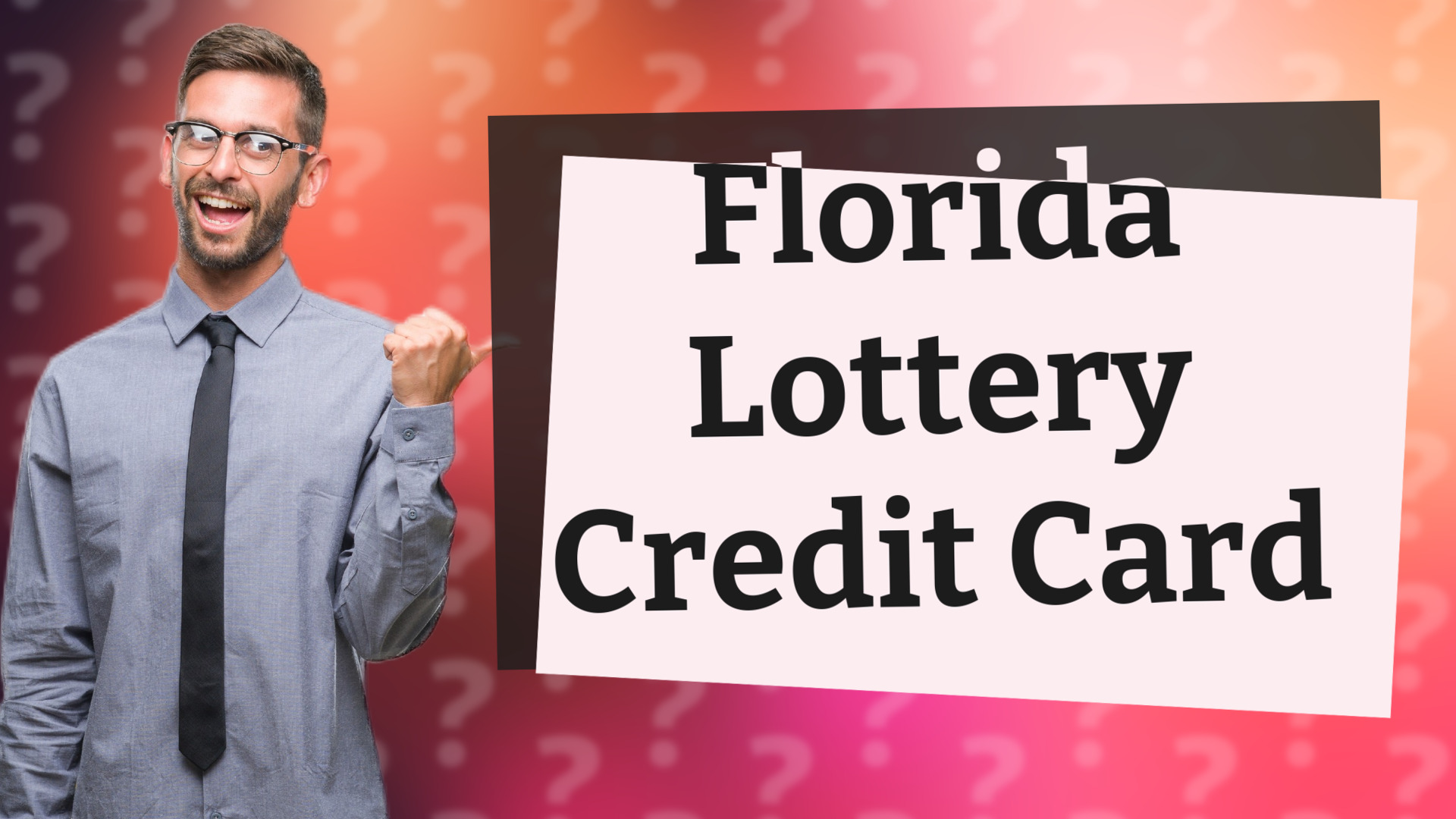 Florida Lottery Credit Card
