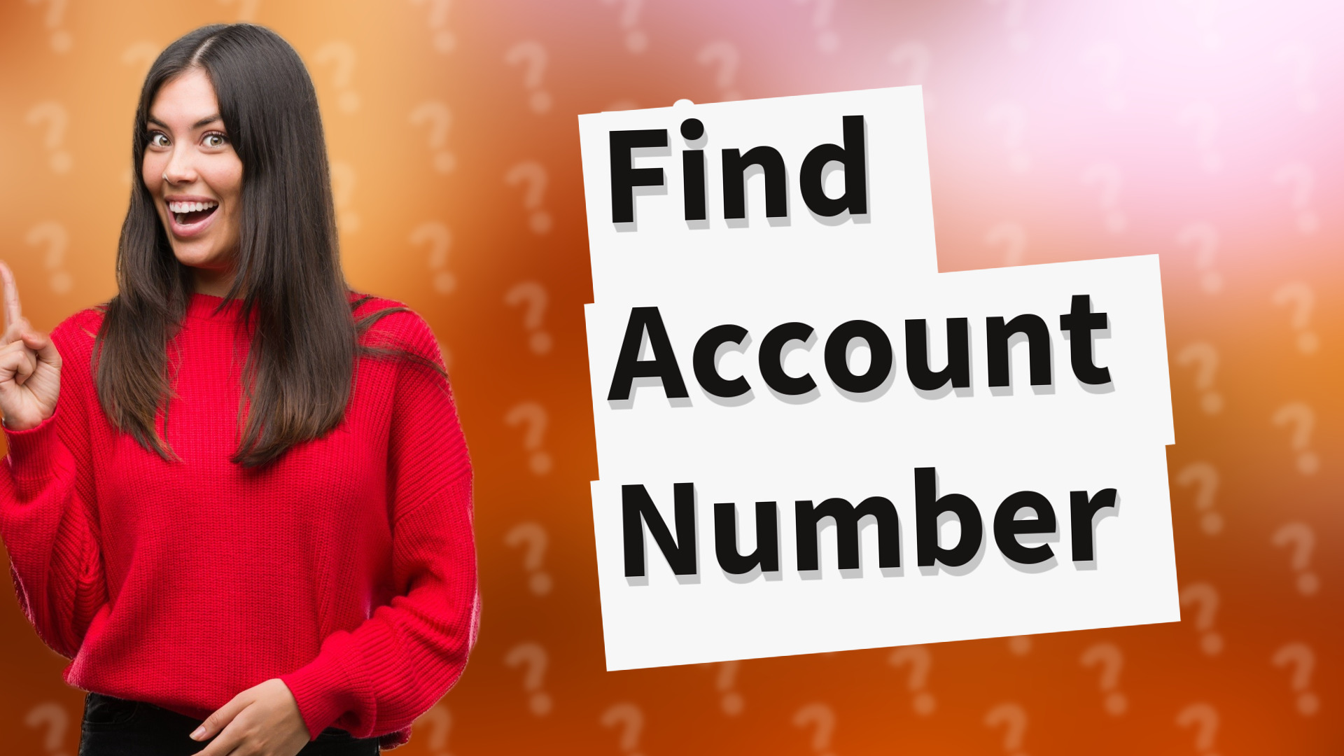 Find Account Number