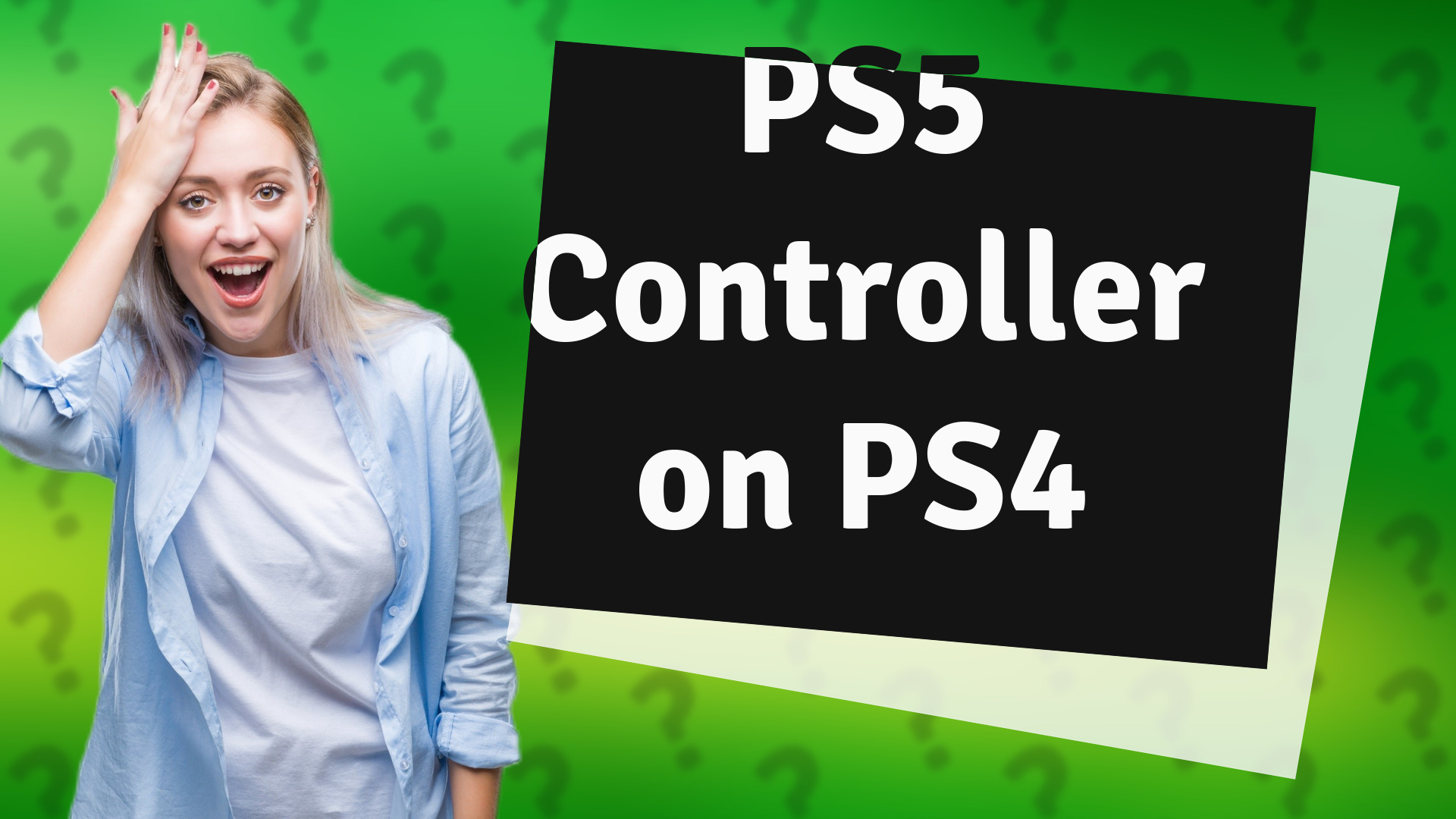 PS5 Controller on PS4
