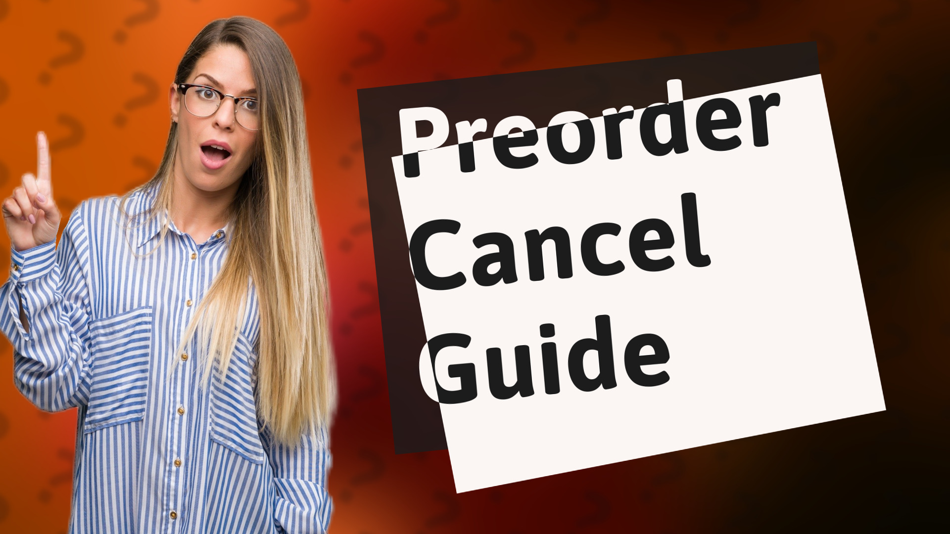 Preorder Cancel Guide