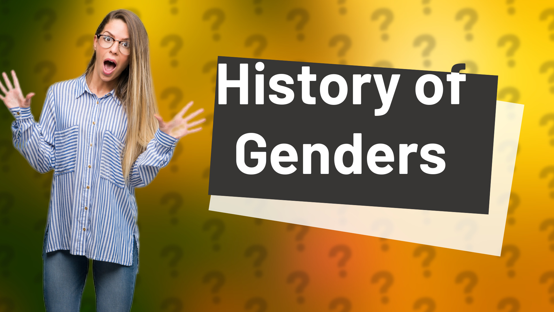 History of Genders