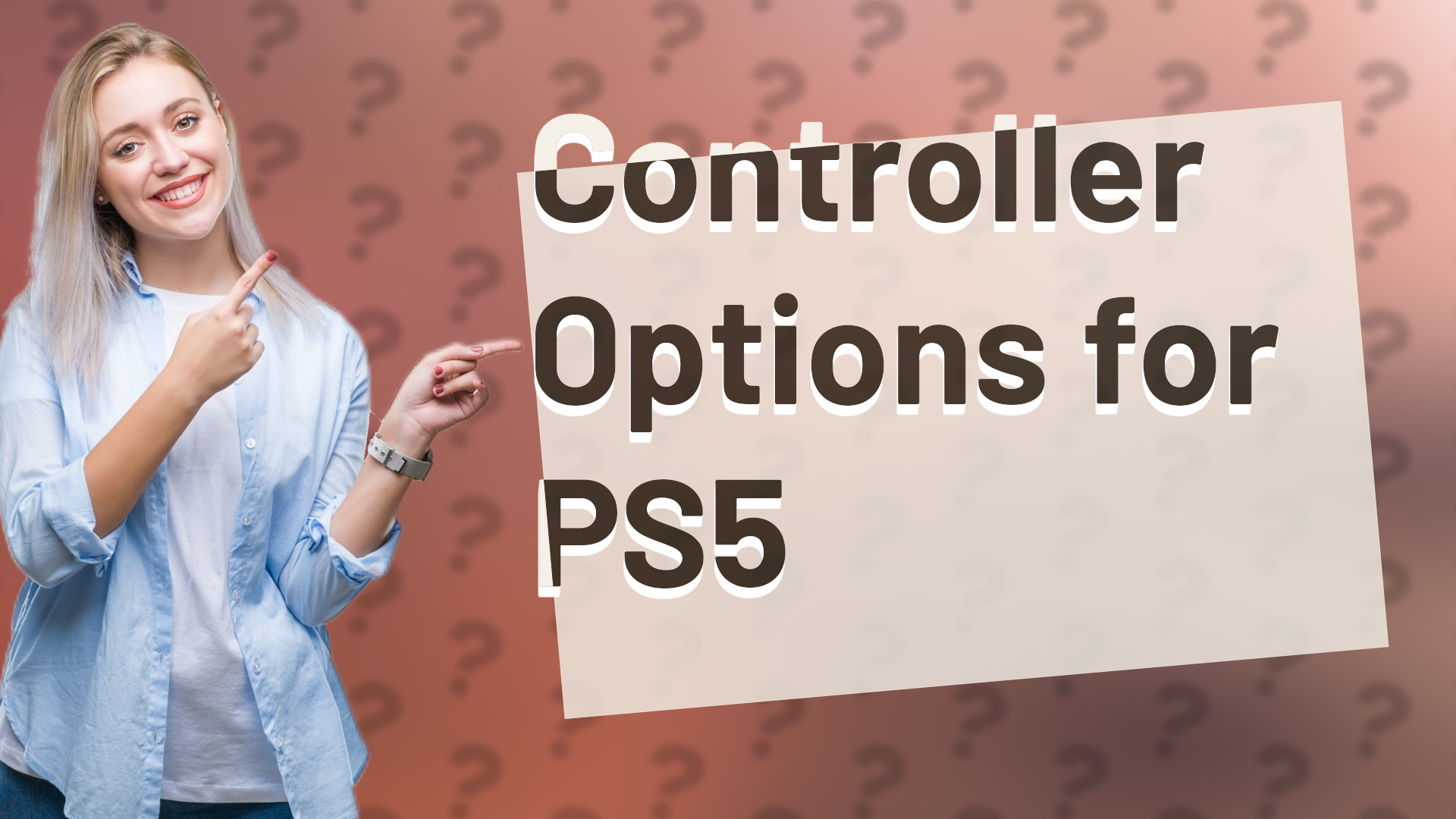 Controller Options for PS5