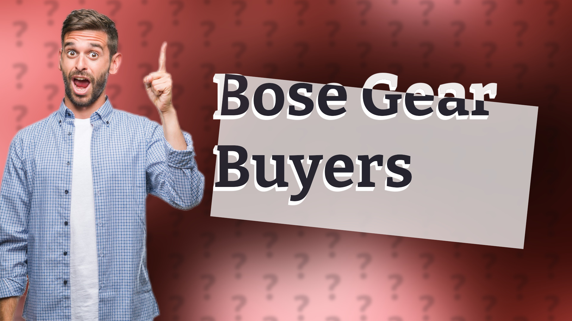 Bose Gear Buyers