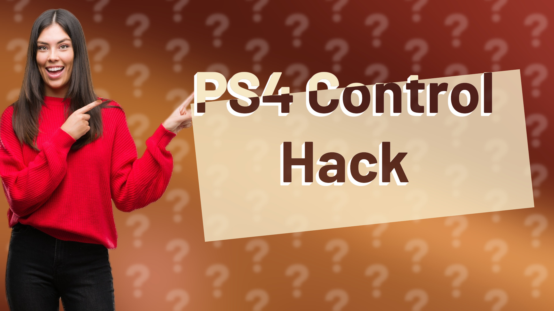 PS4 Control Hack