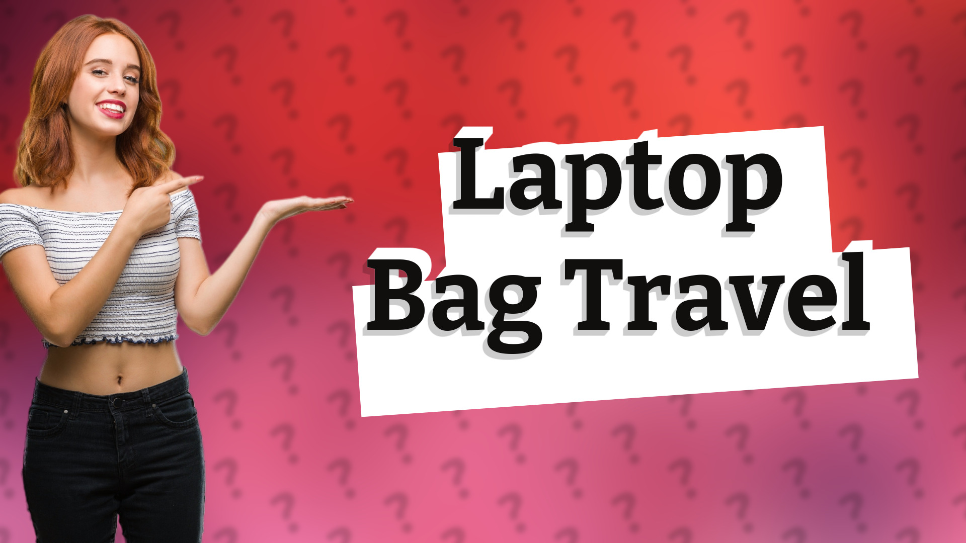 Laptop Bag Travel