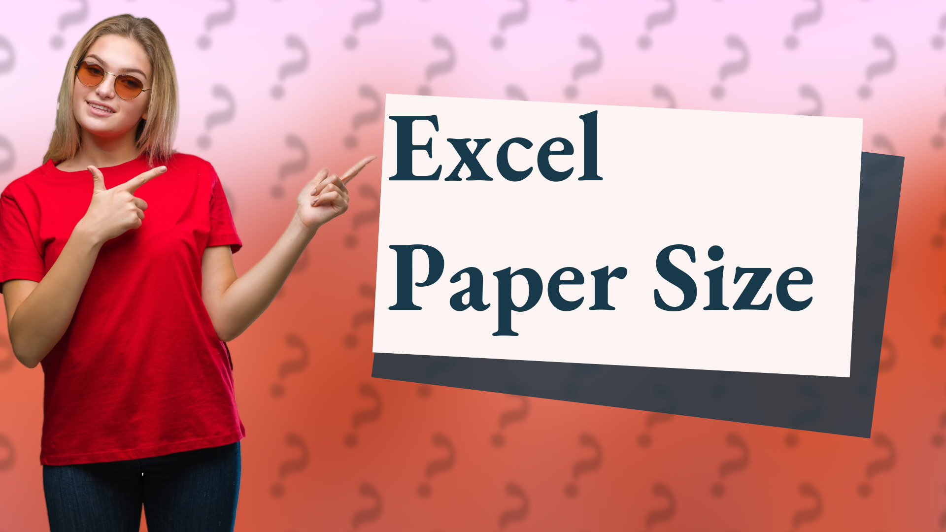 Excel Paper Size