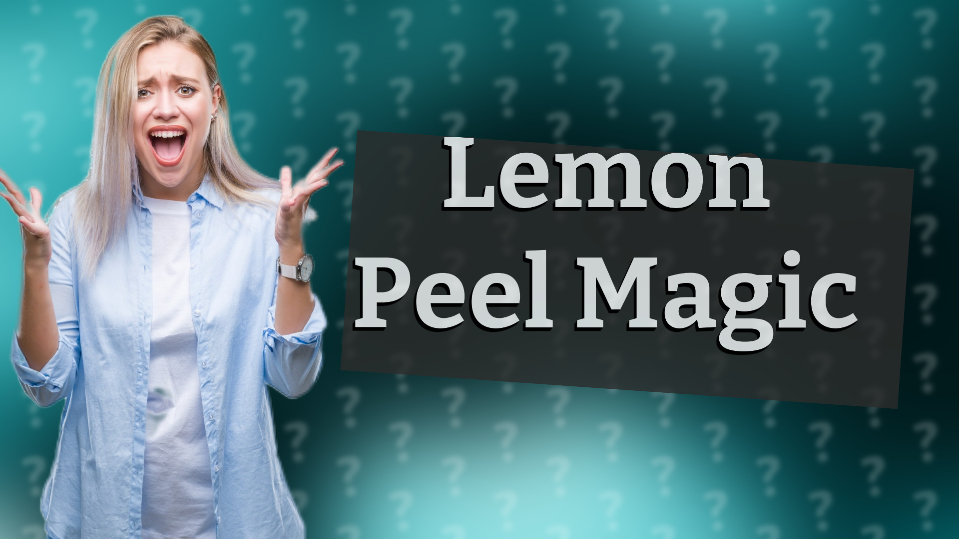 Lemon Peel Magic
