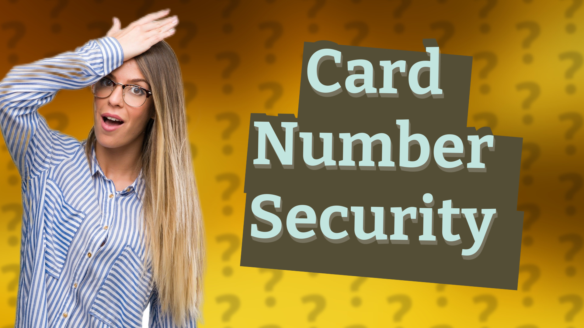 Card Number Security