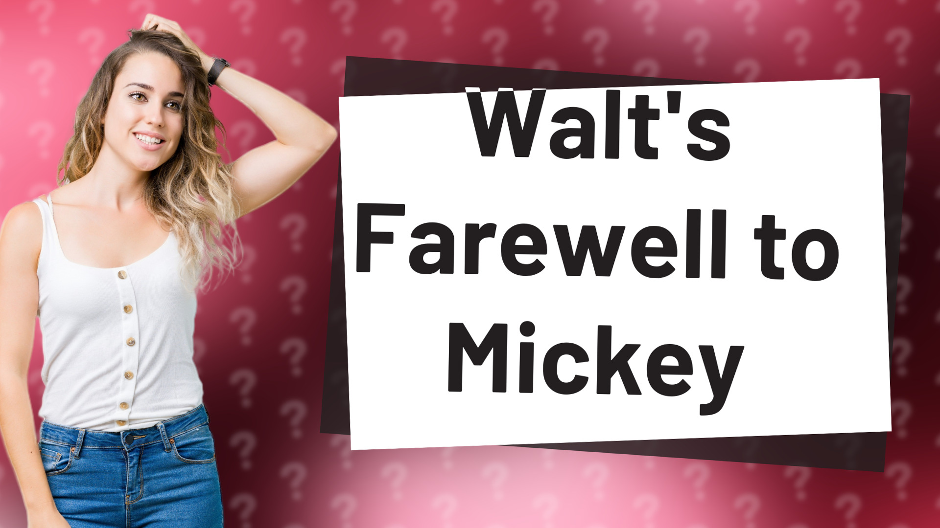 Walt's Farewell to Mickey