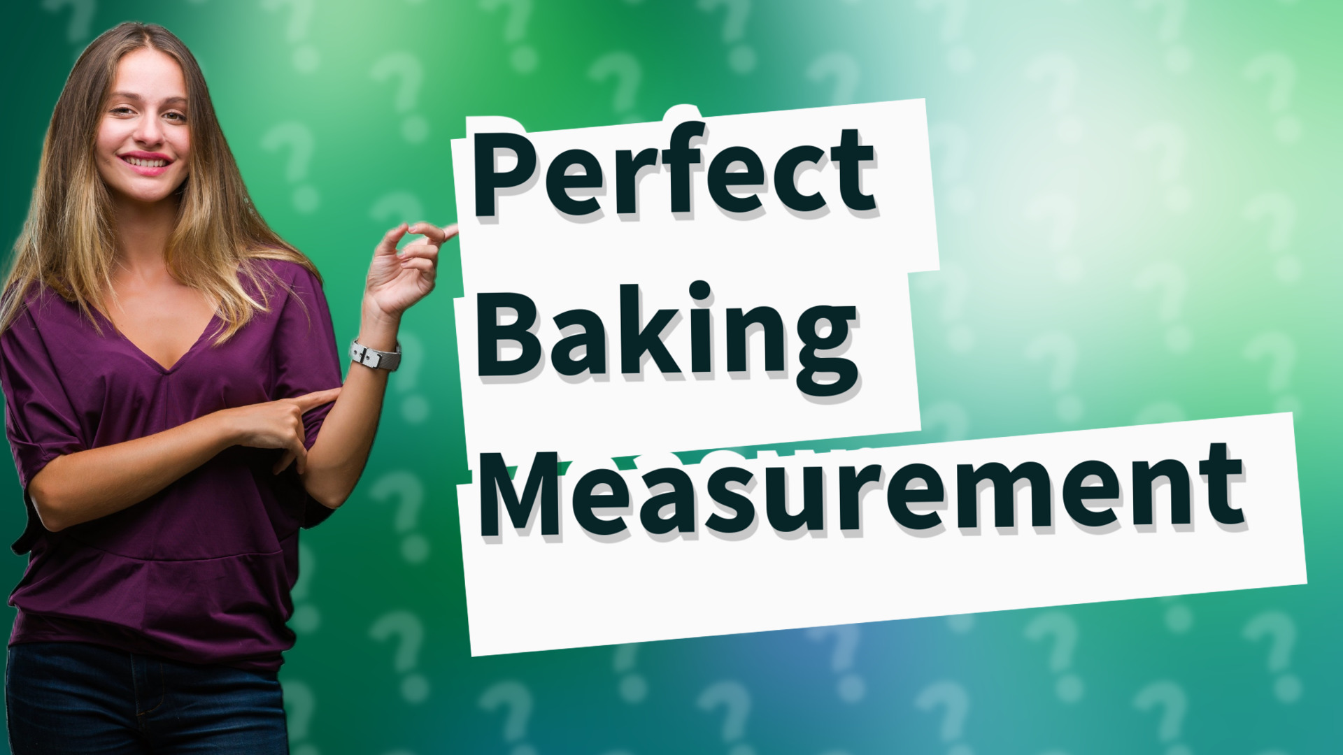 Perfect Baking Measurement