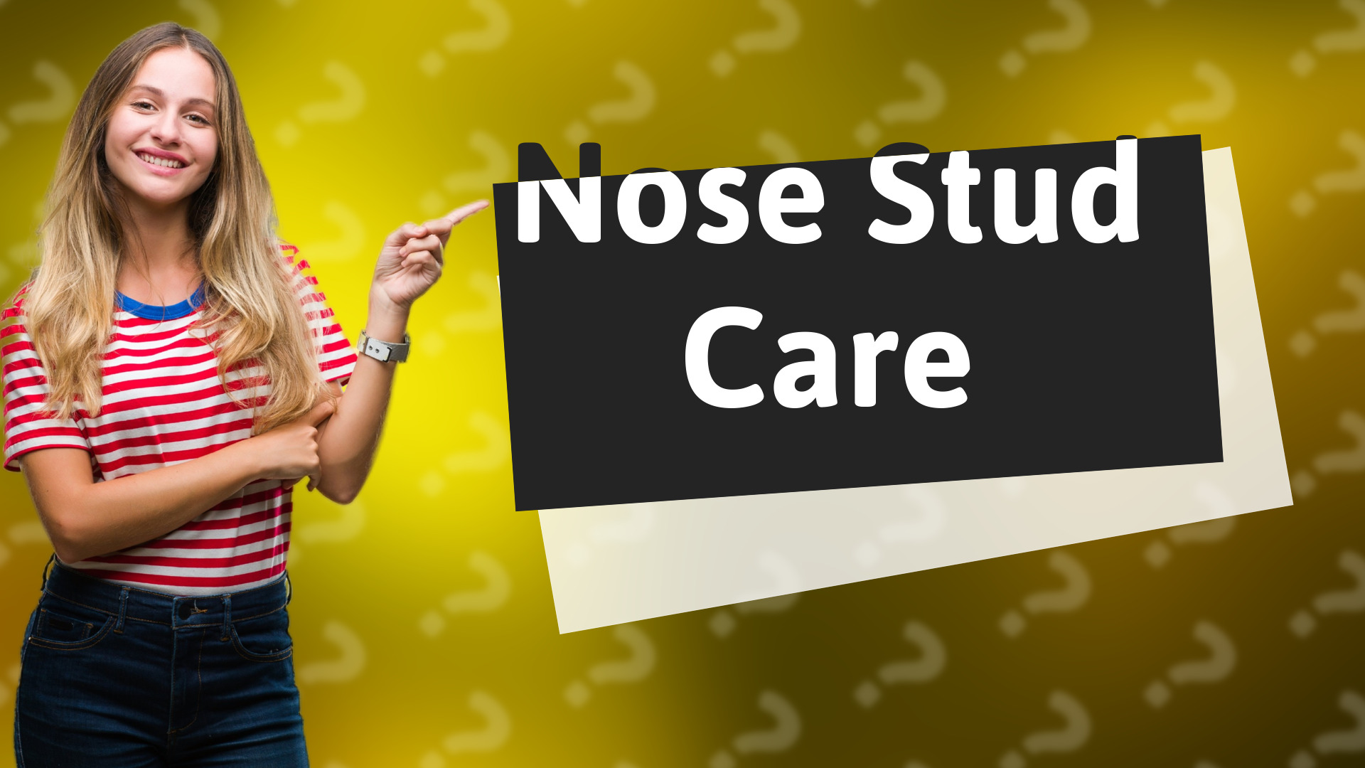 Nose Stud Care