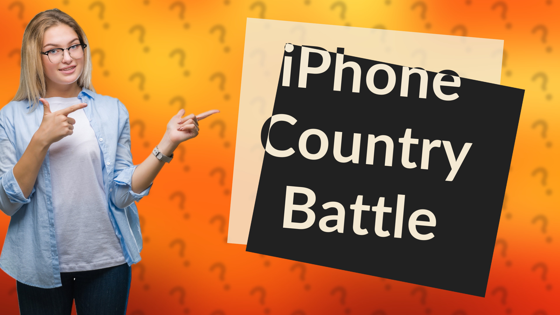 iPhone Country Battle