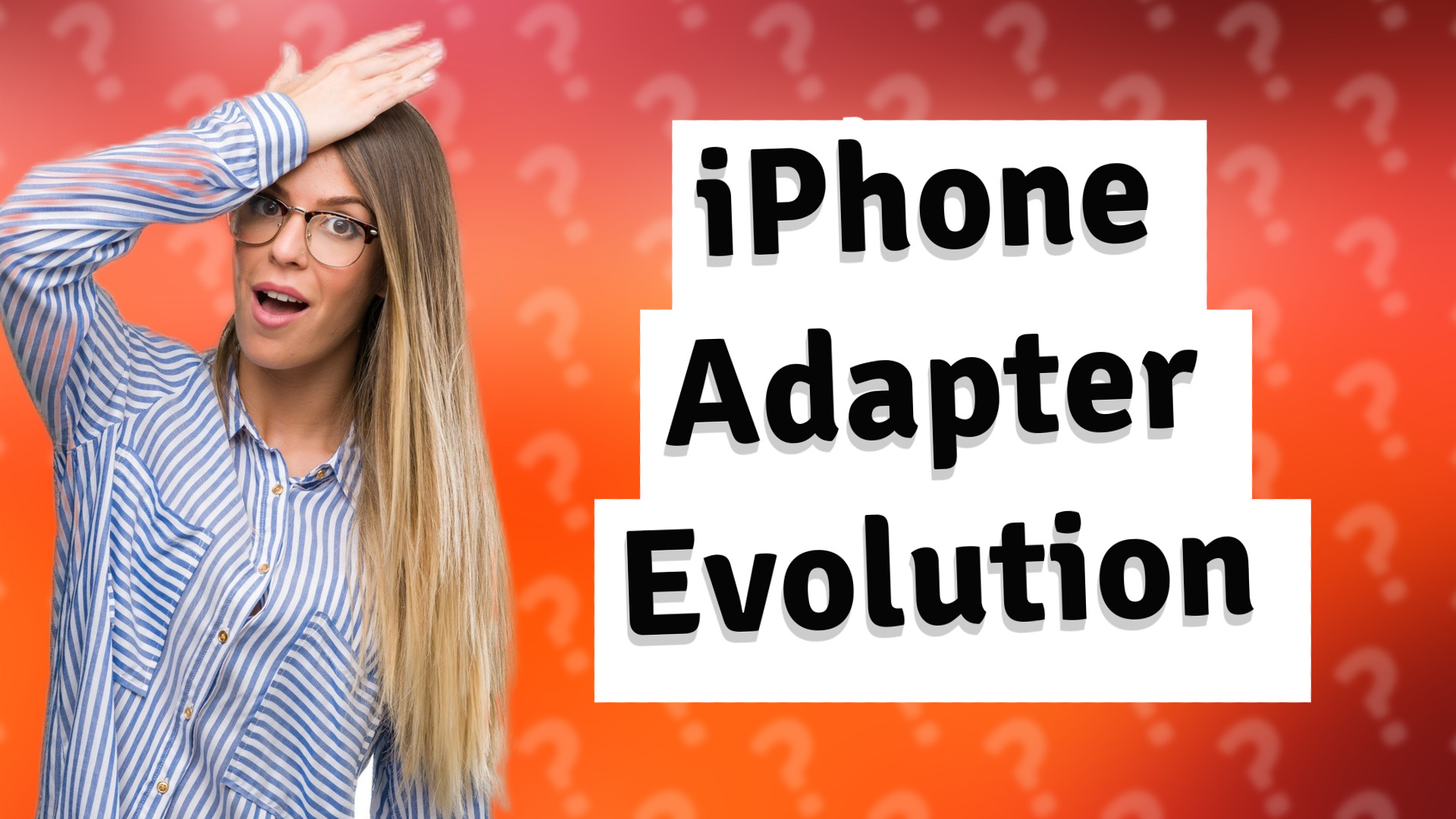 iPhone Adapter Evolution