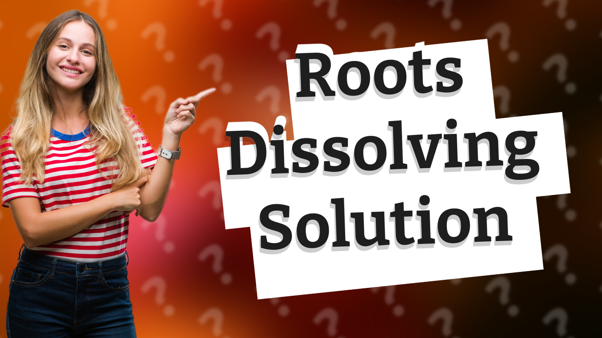 Roots Dissolving Solution