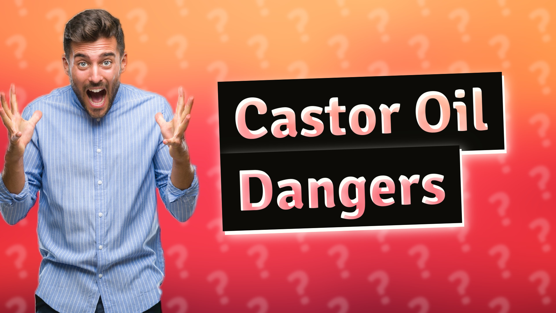 Castor Oil Dangers