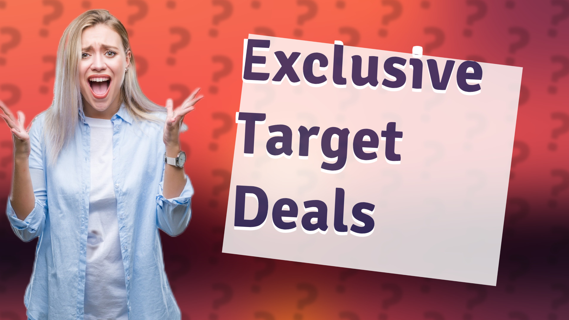 Exclusive Target Deals