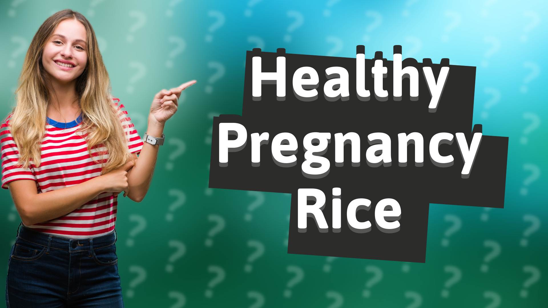 Healthy Pregnancy Rice