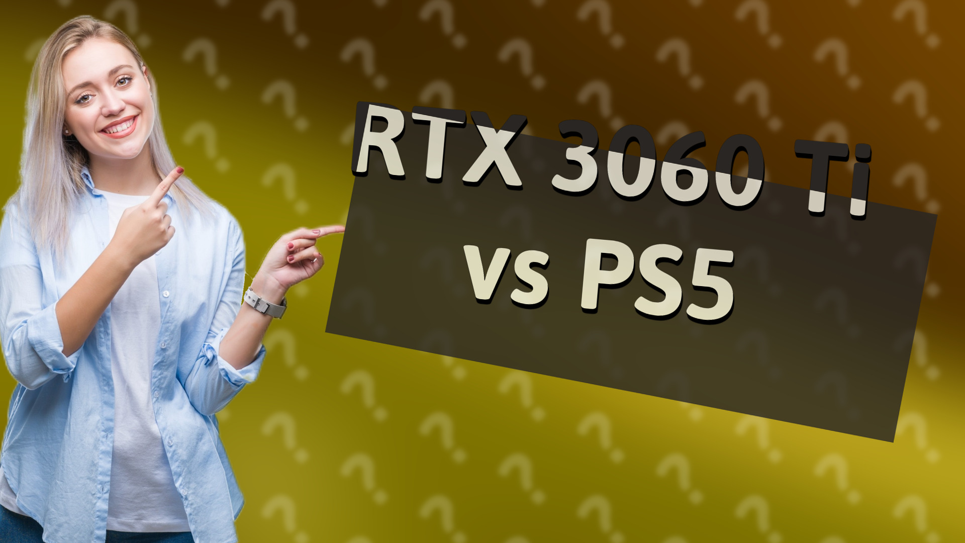 RTX 3060 Ti vs PS5