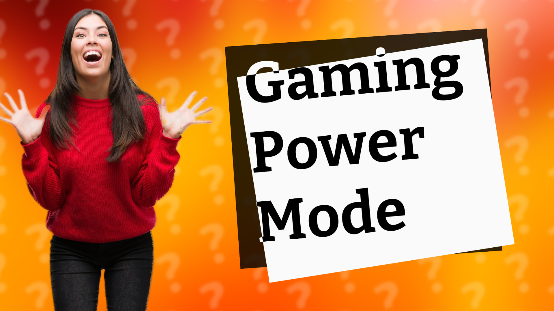 Gaming Power Mode