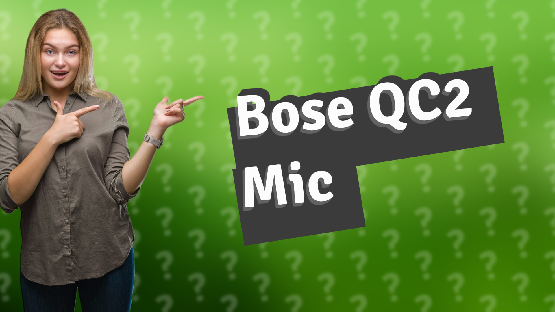 Bose QC2 Mic