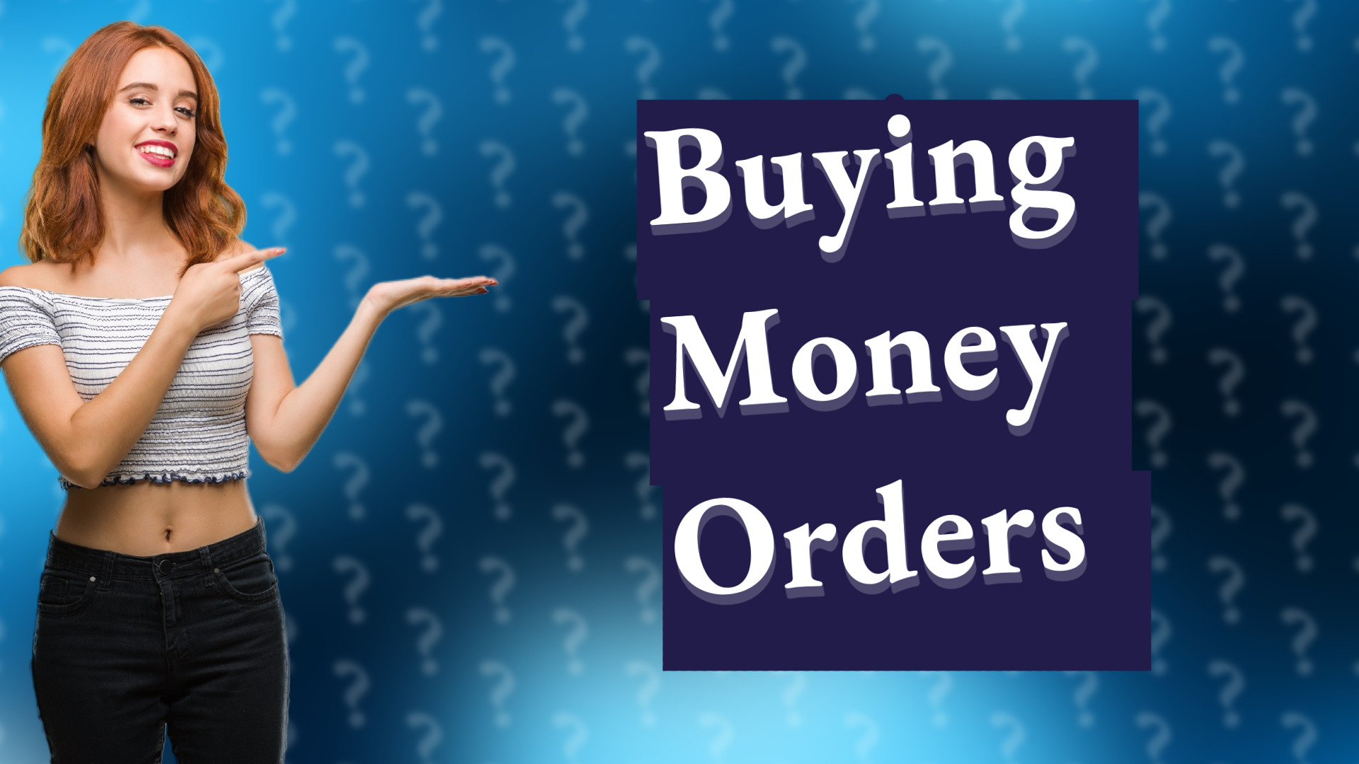 Buying Money Orders