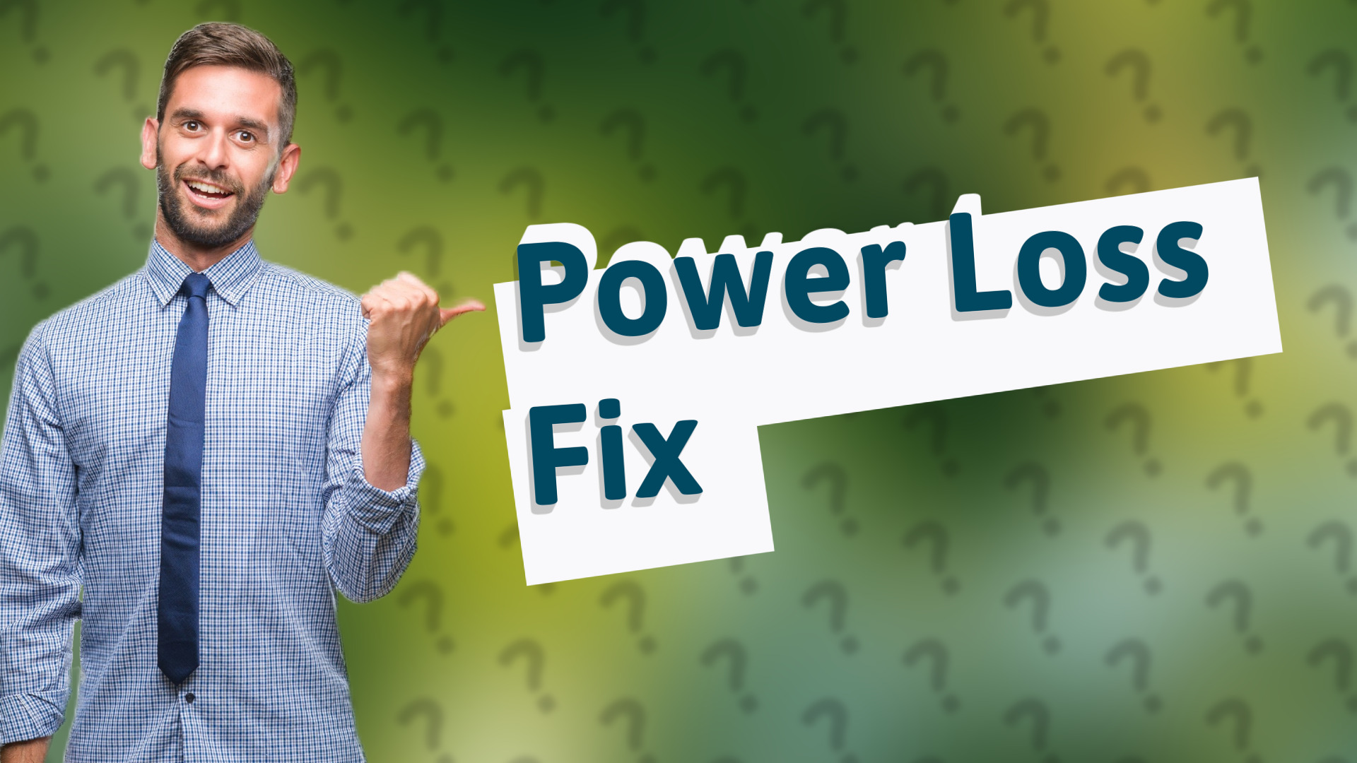 Power Loss Fix