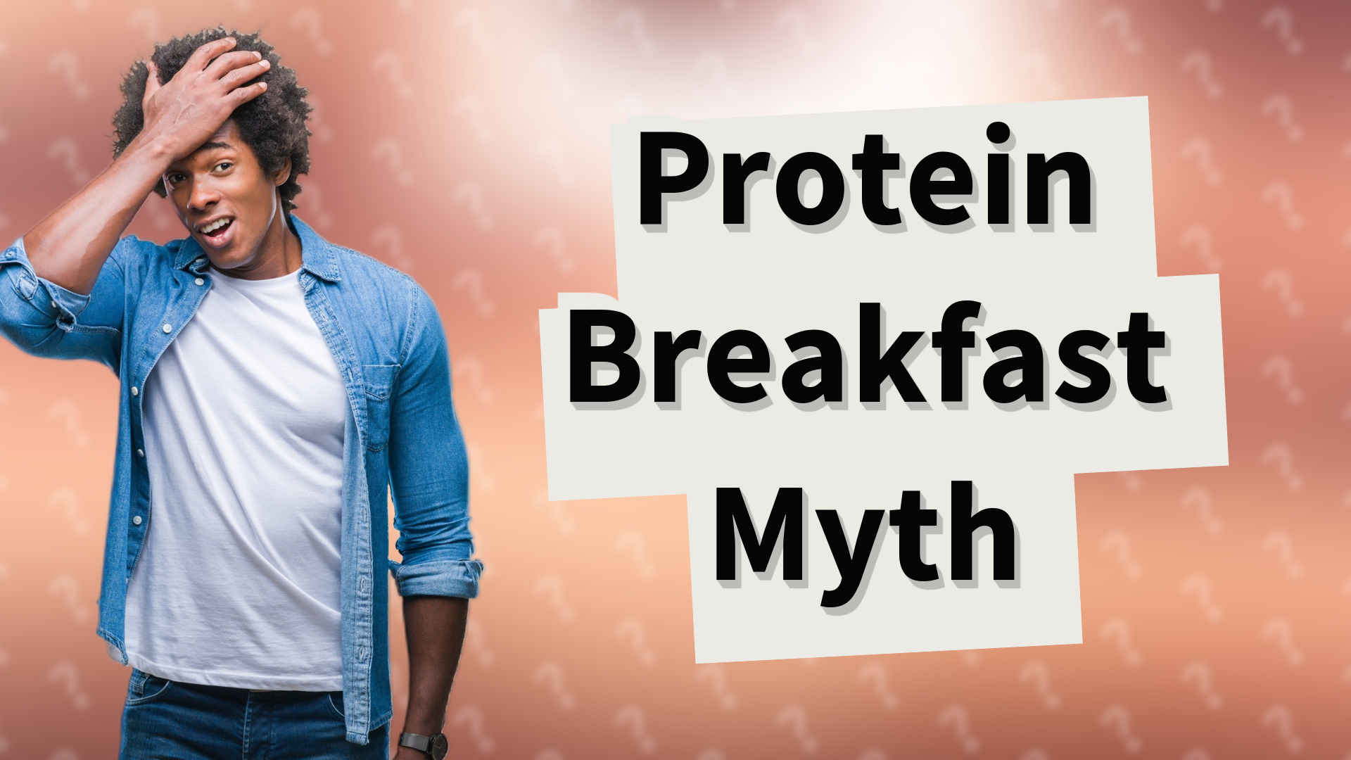 Protein Breakfast Myth